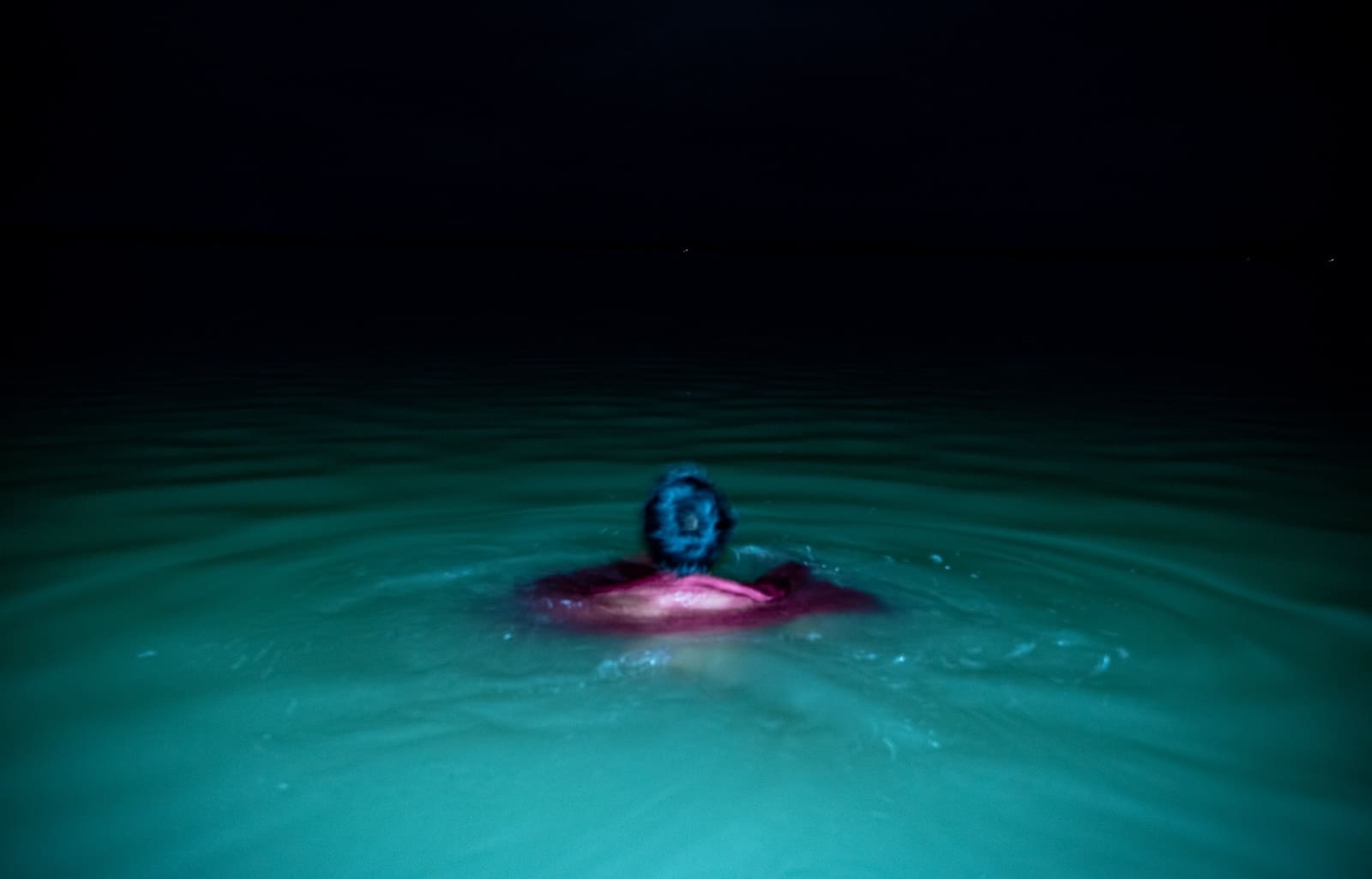 Gab Mejia boy Swimming Photo lake