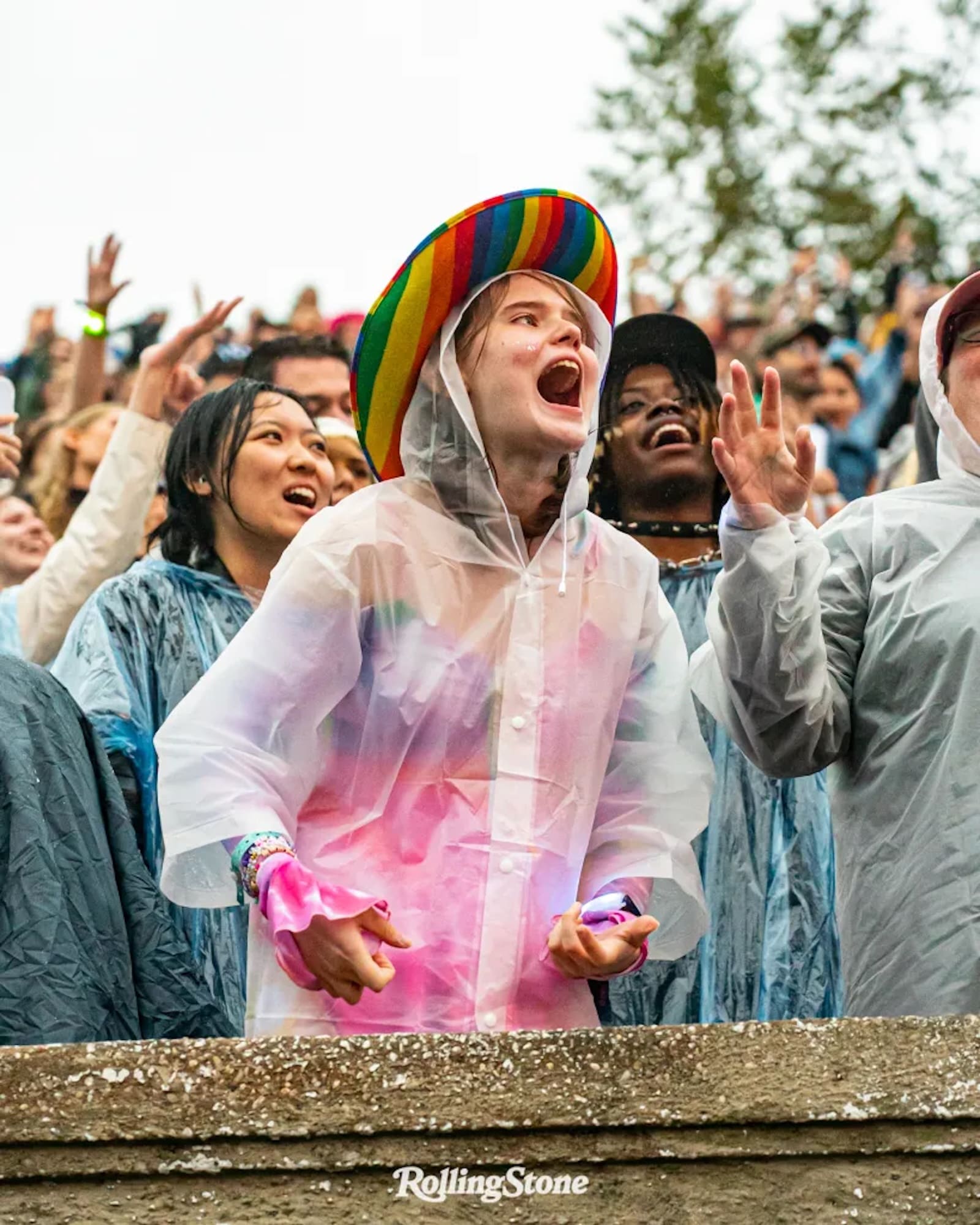 Fans sing along at All Things Go.