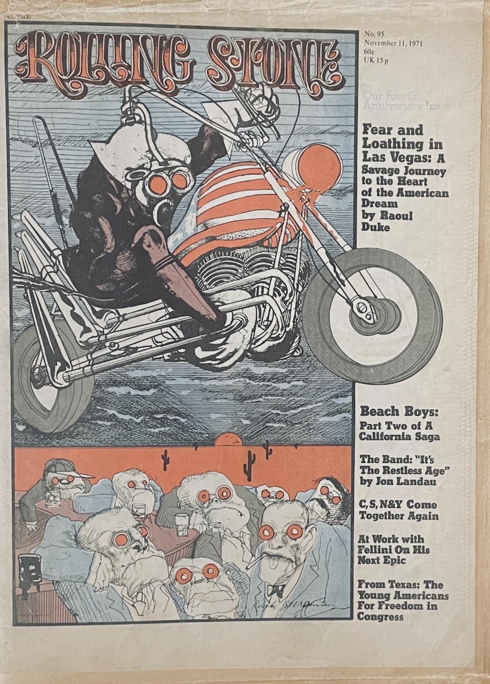 An illustration by Ralph Steadman