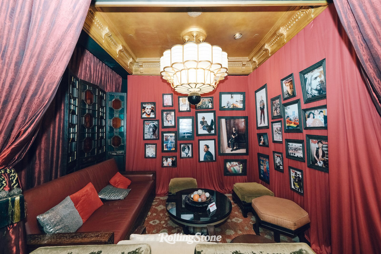 rolling stone iconic covers wall