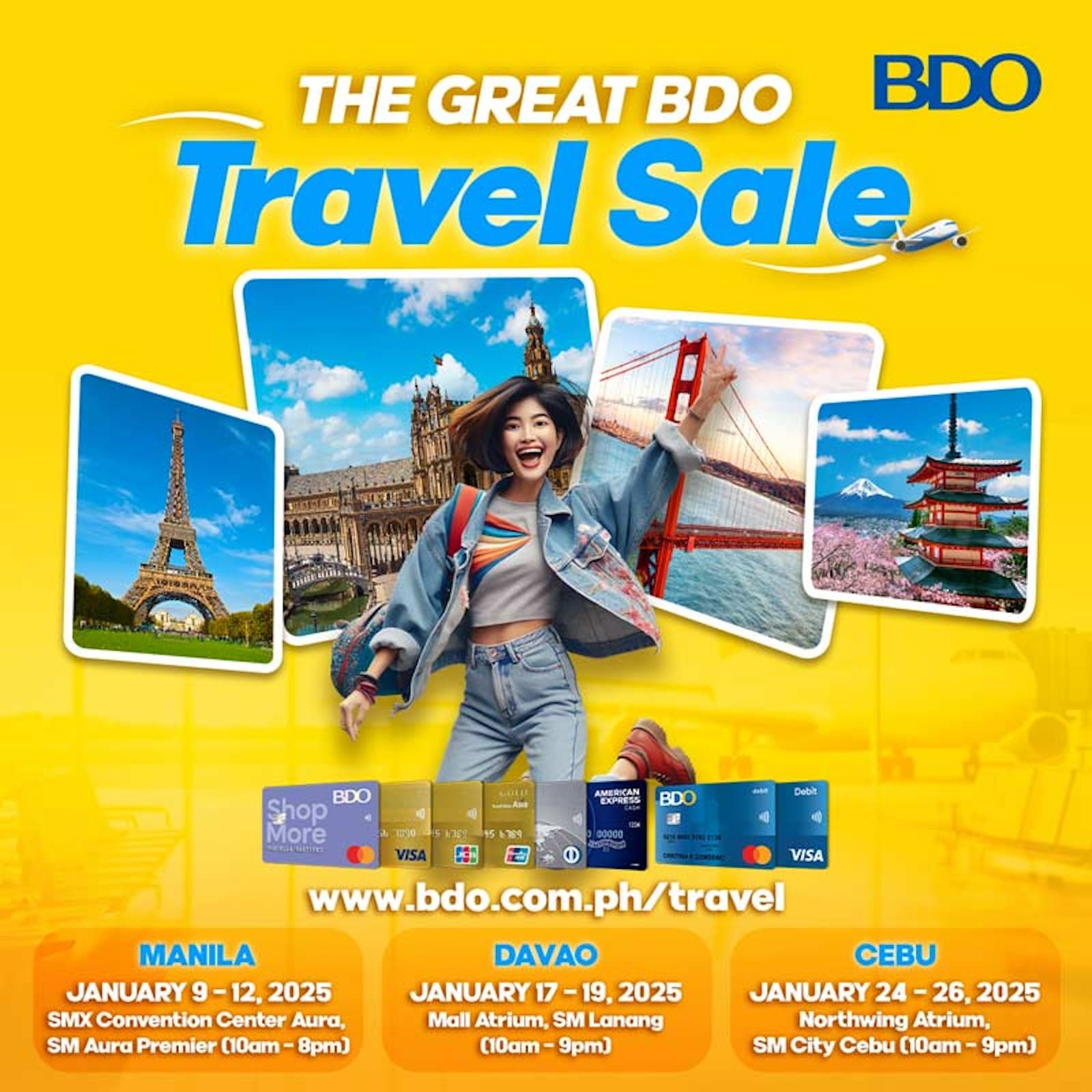 the great BDO travel sale