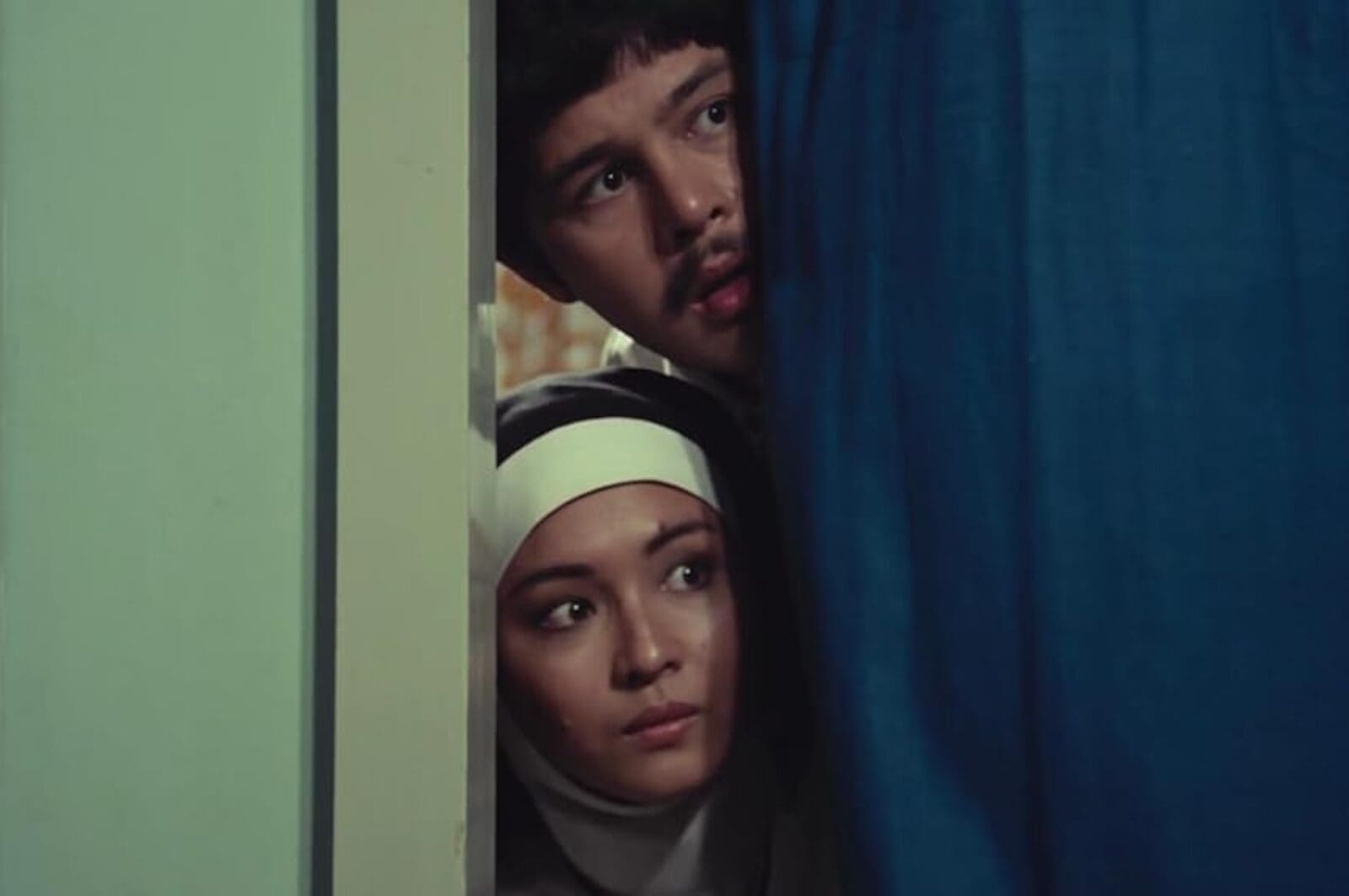 Actor Christopher de Leon and Charo Santos in Mike De Leon’s film 