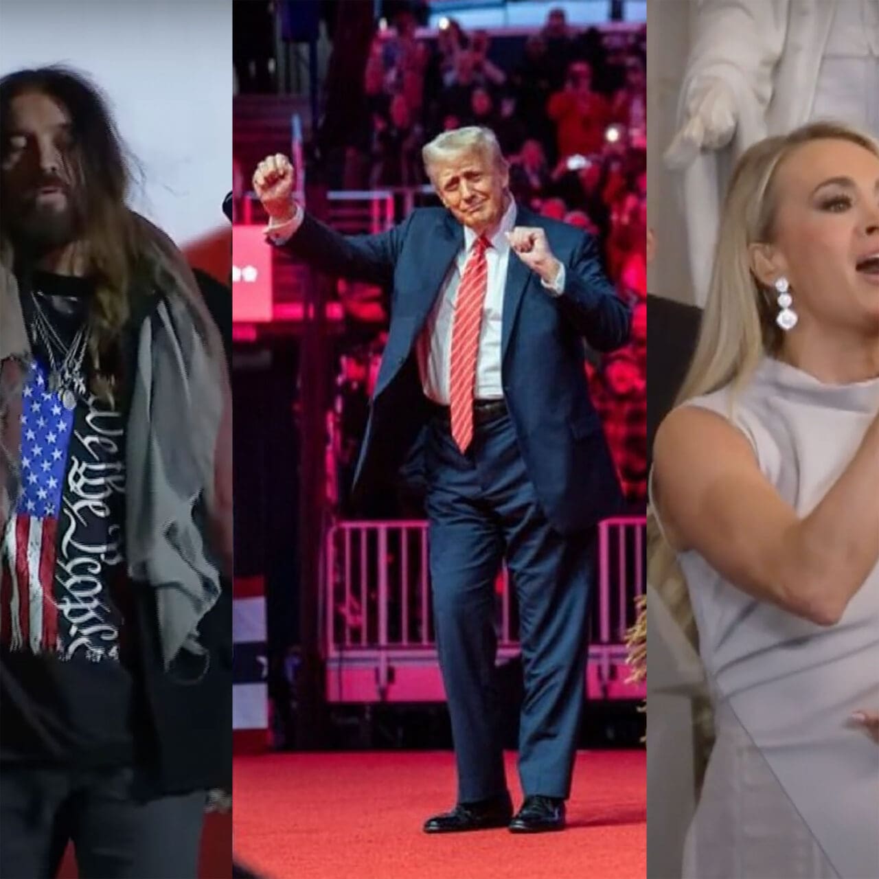 trump performances carrie underwood billy ray cyrus
