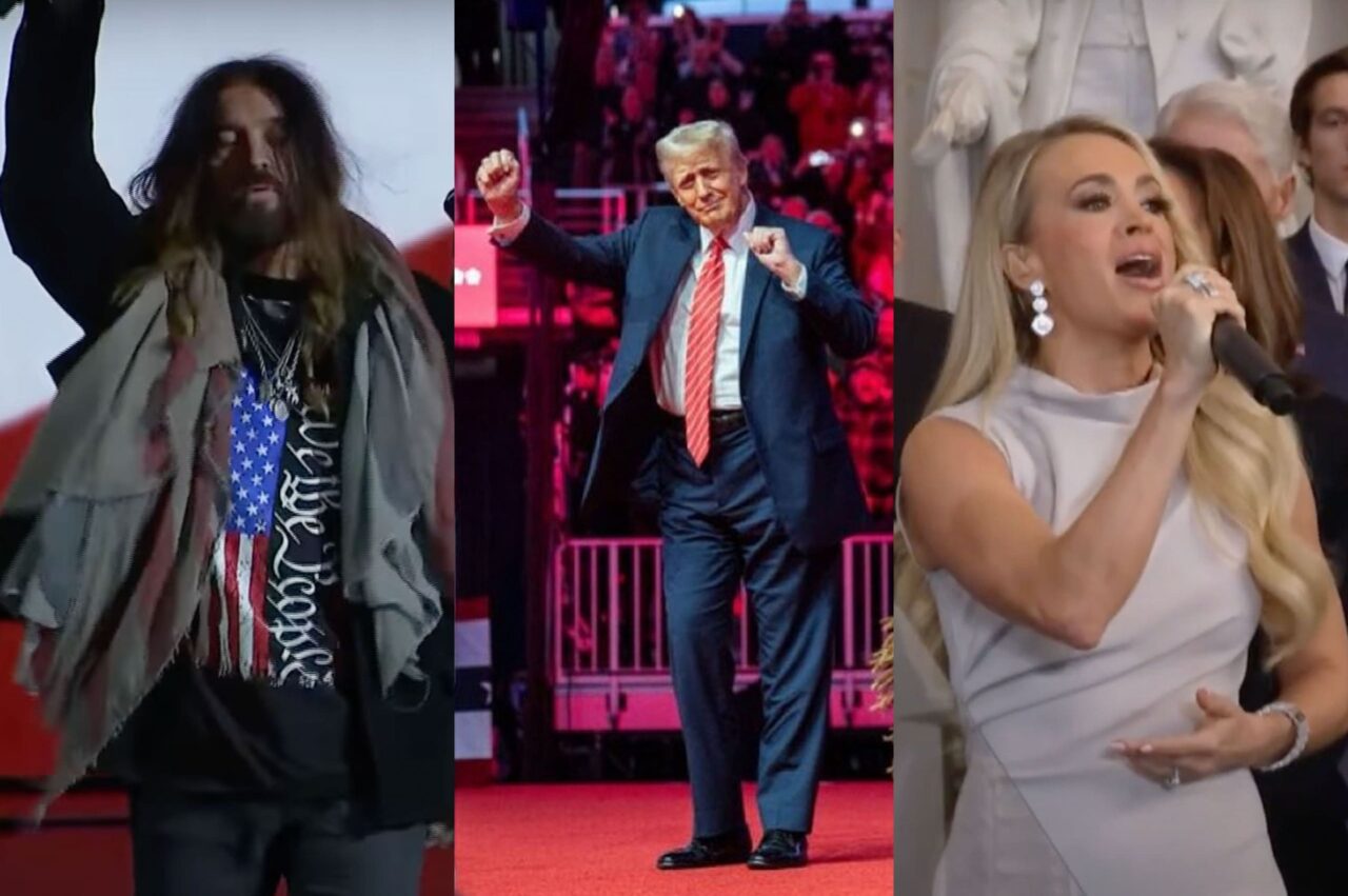 trump performances carrie underwood billy ray cyrus