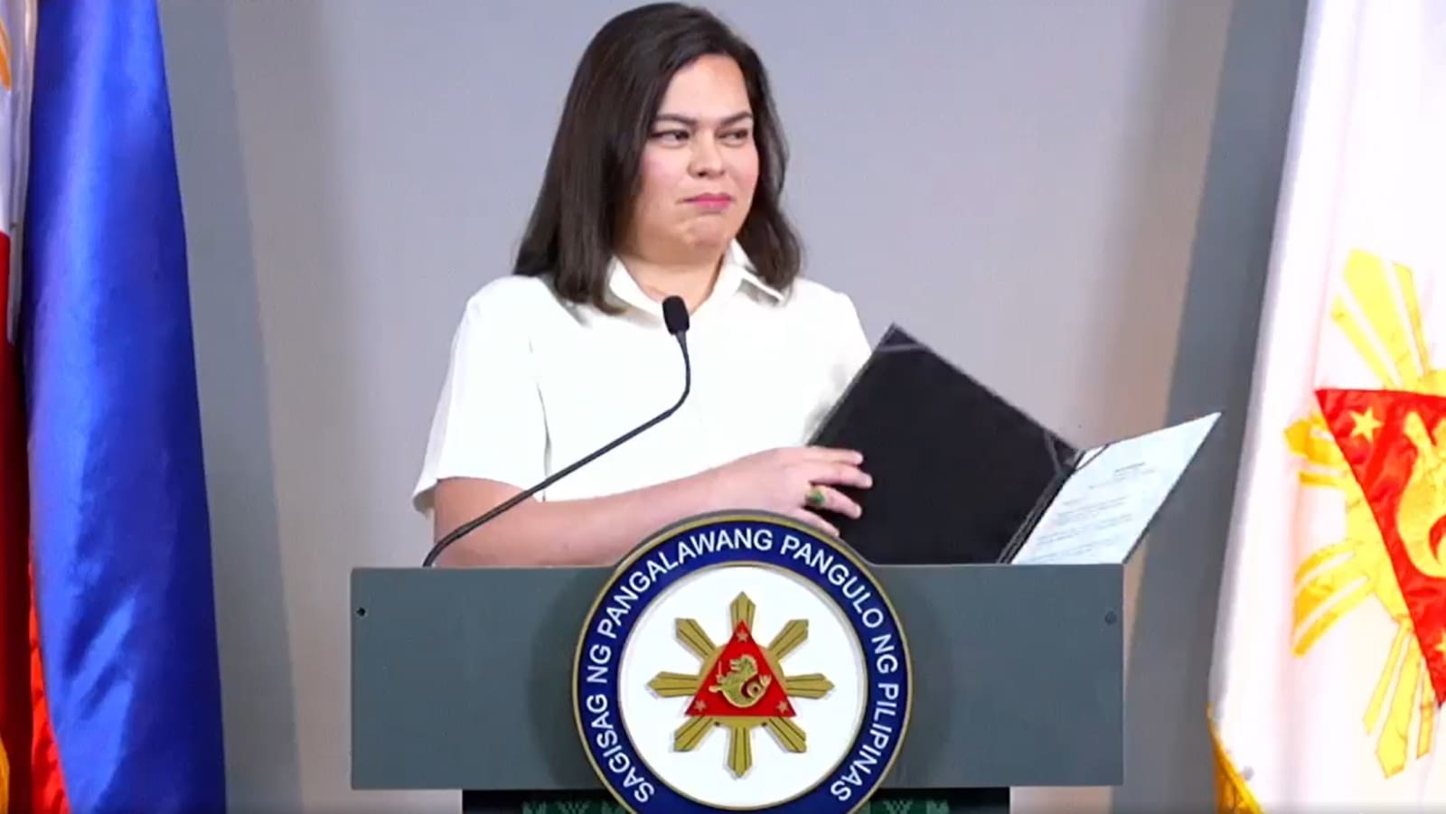 sara duterte press briefing impeachment
