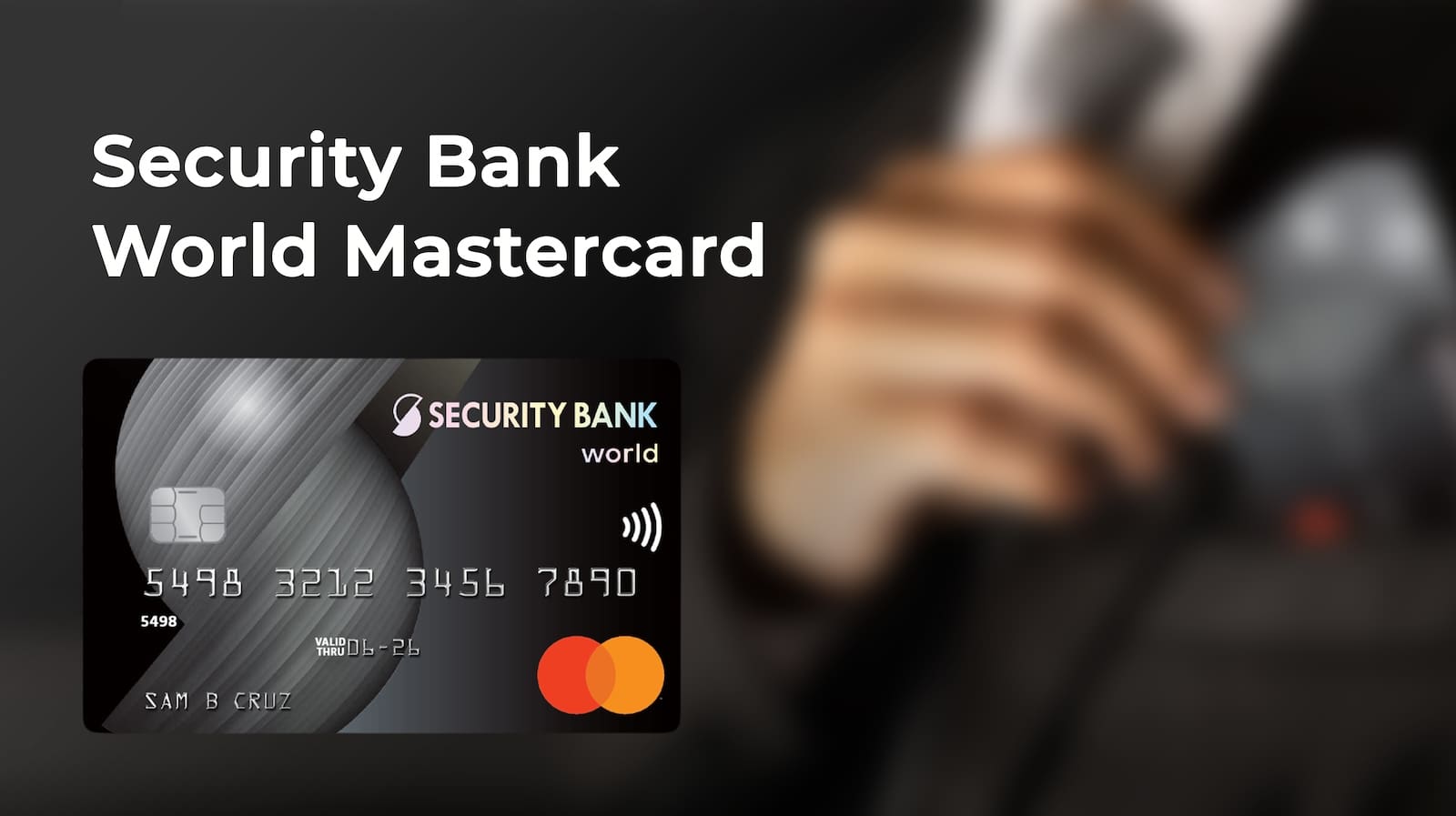 security bank world mastercard