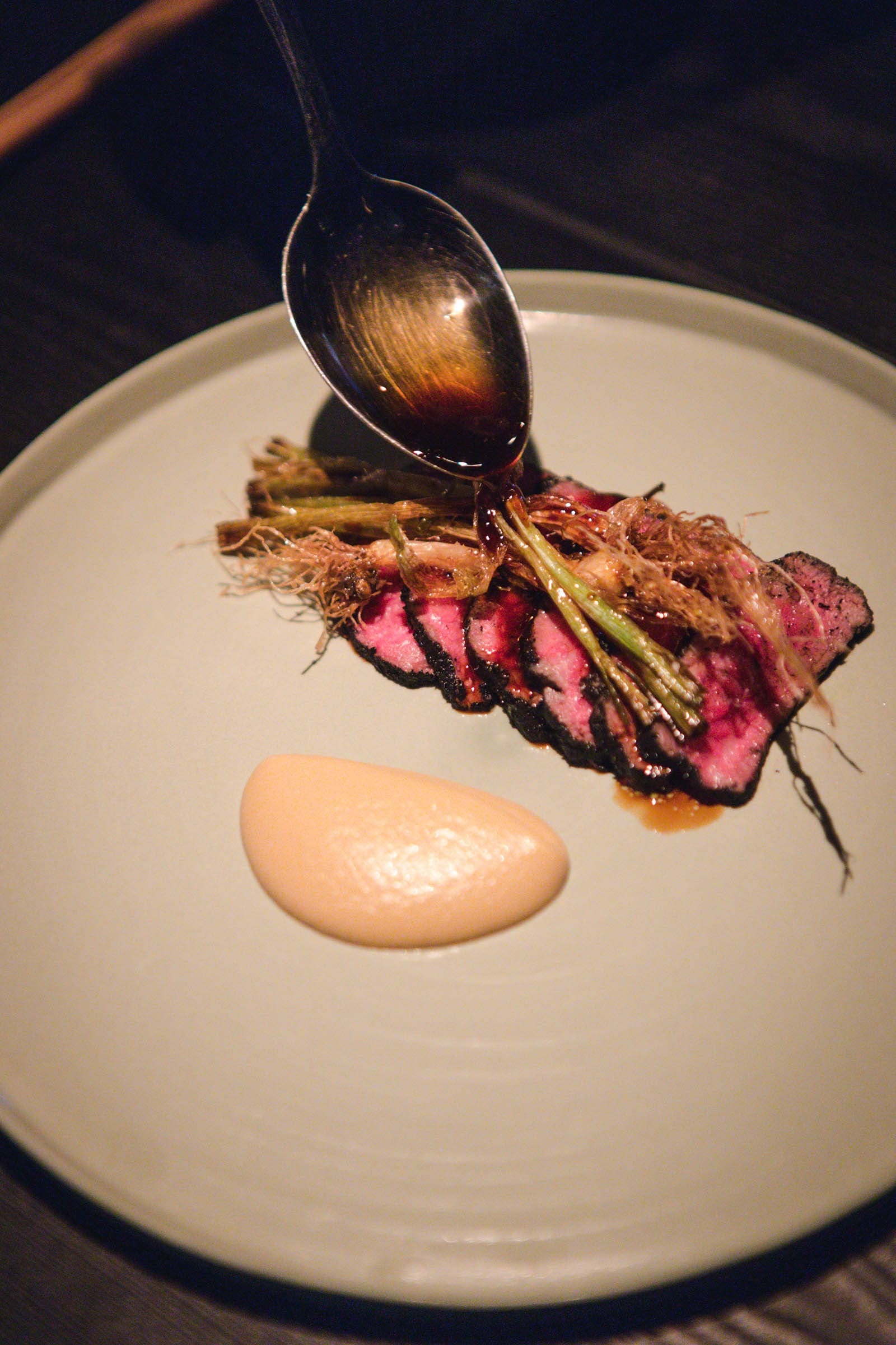 wagyu from 12/10 omakase menu