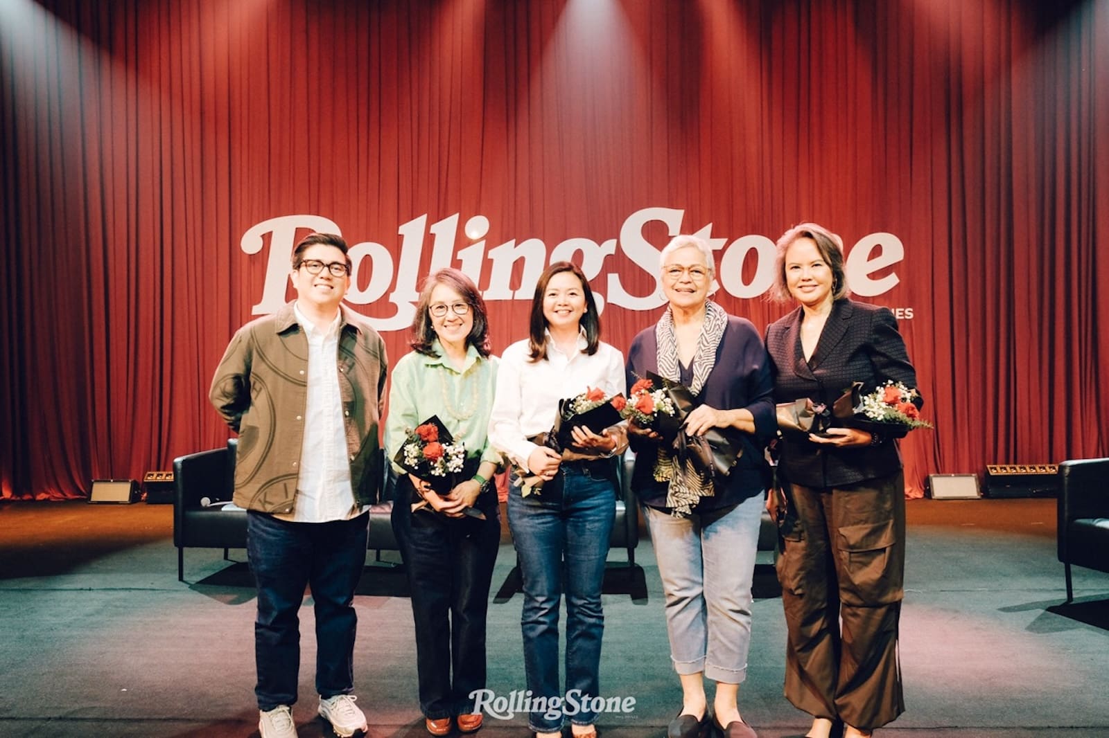 Emily Abrera, Crisela Magpayo-Cervantes, Tats Cruz, Jeano Cruz