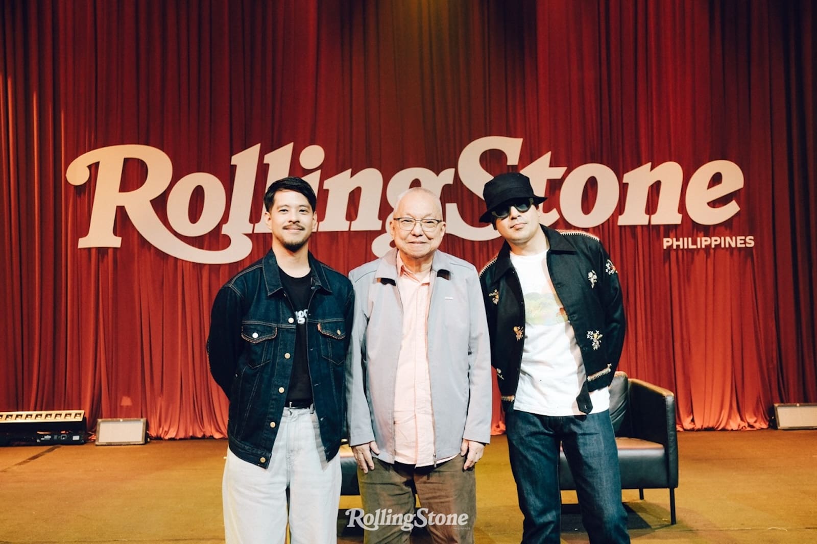 Don Jaucian, Ricky Lee, and John Lloyd Cruz.