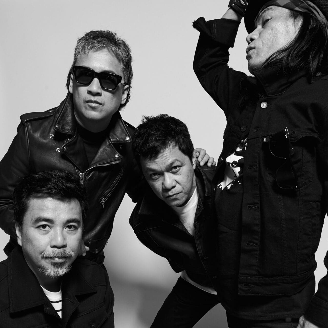 Raimund Marasigan, Ely Buendia, Marcus Adoro, and Buddy Zabala of Eraserheads.