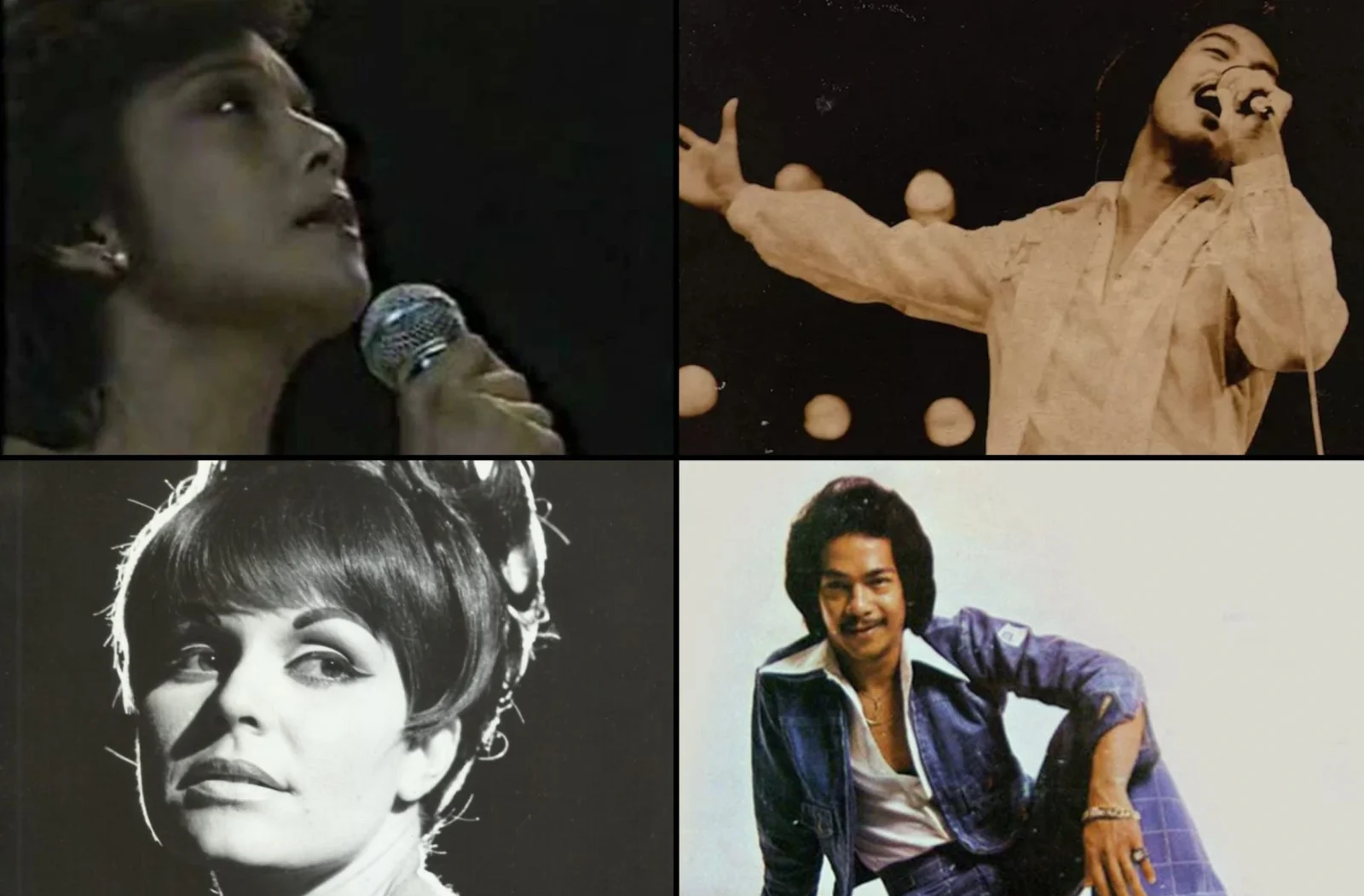 Nora Aunor, Hajji Alejandro Pilita Corrales and Rico J. Puno