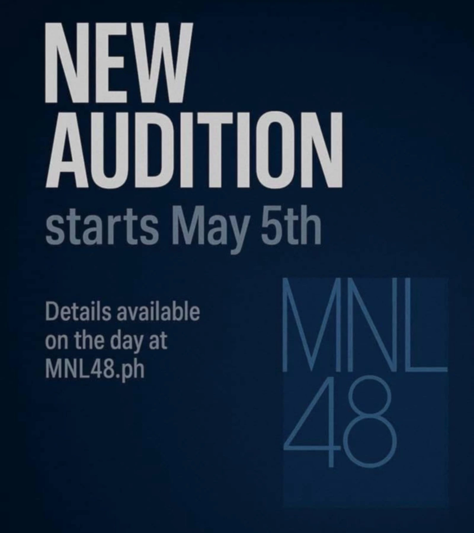 MNL48 Audition