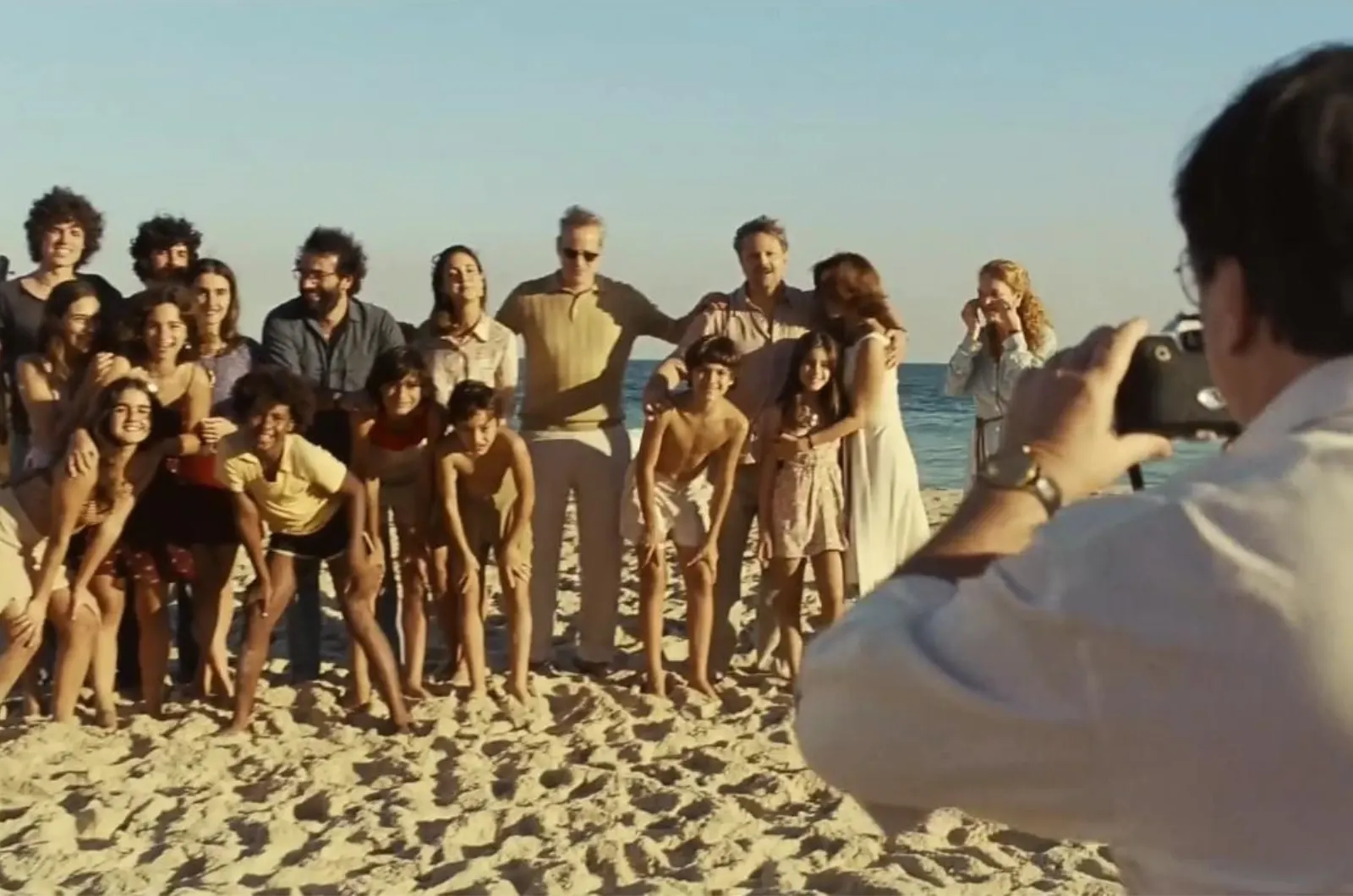 I'm Still Here cast gathered together at the beach