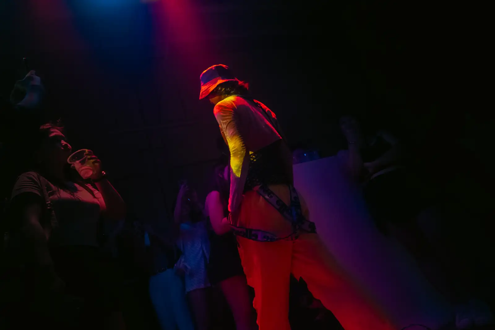 partygoer in now.here in tacloban