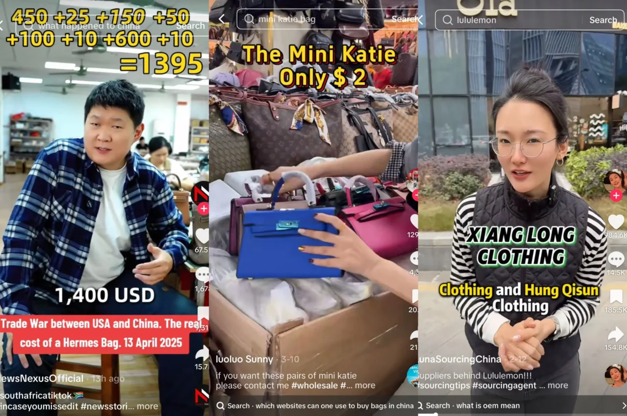 chinese tiktok trade war screenshots