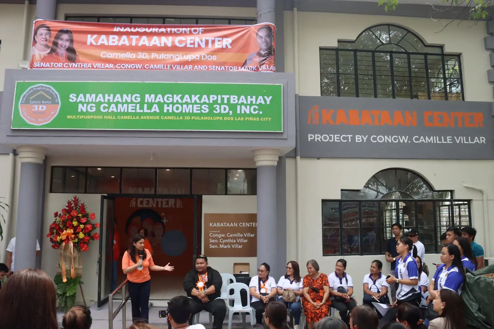 camille villar kabataan center opening february 2025