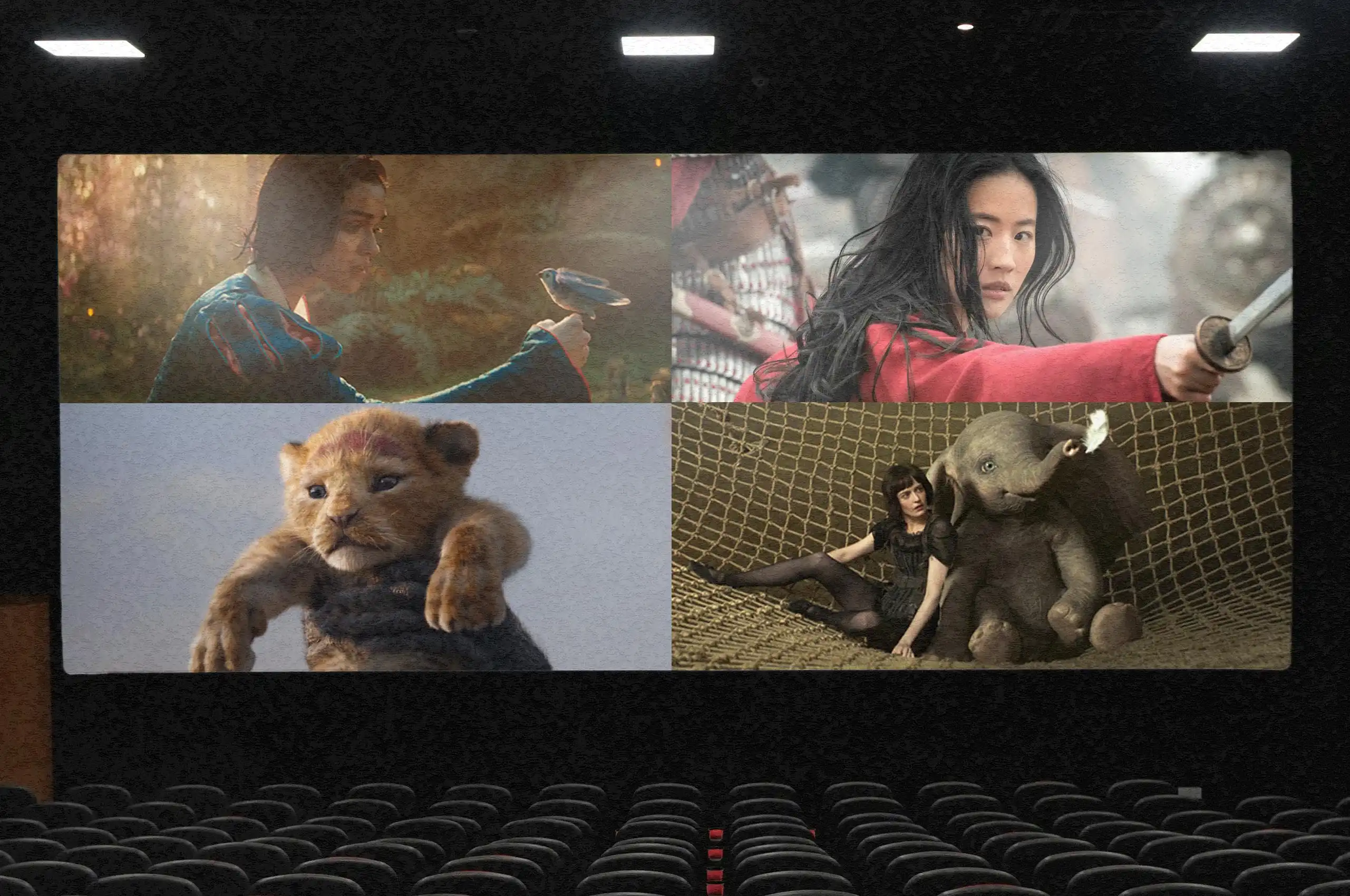 Disney live-action remakes lion king mulan dumbo snow white