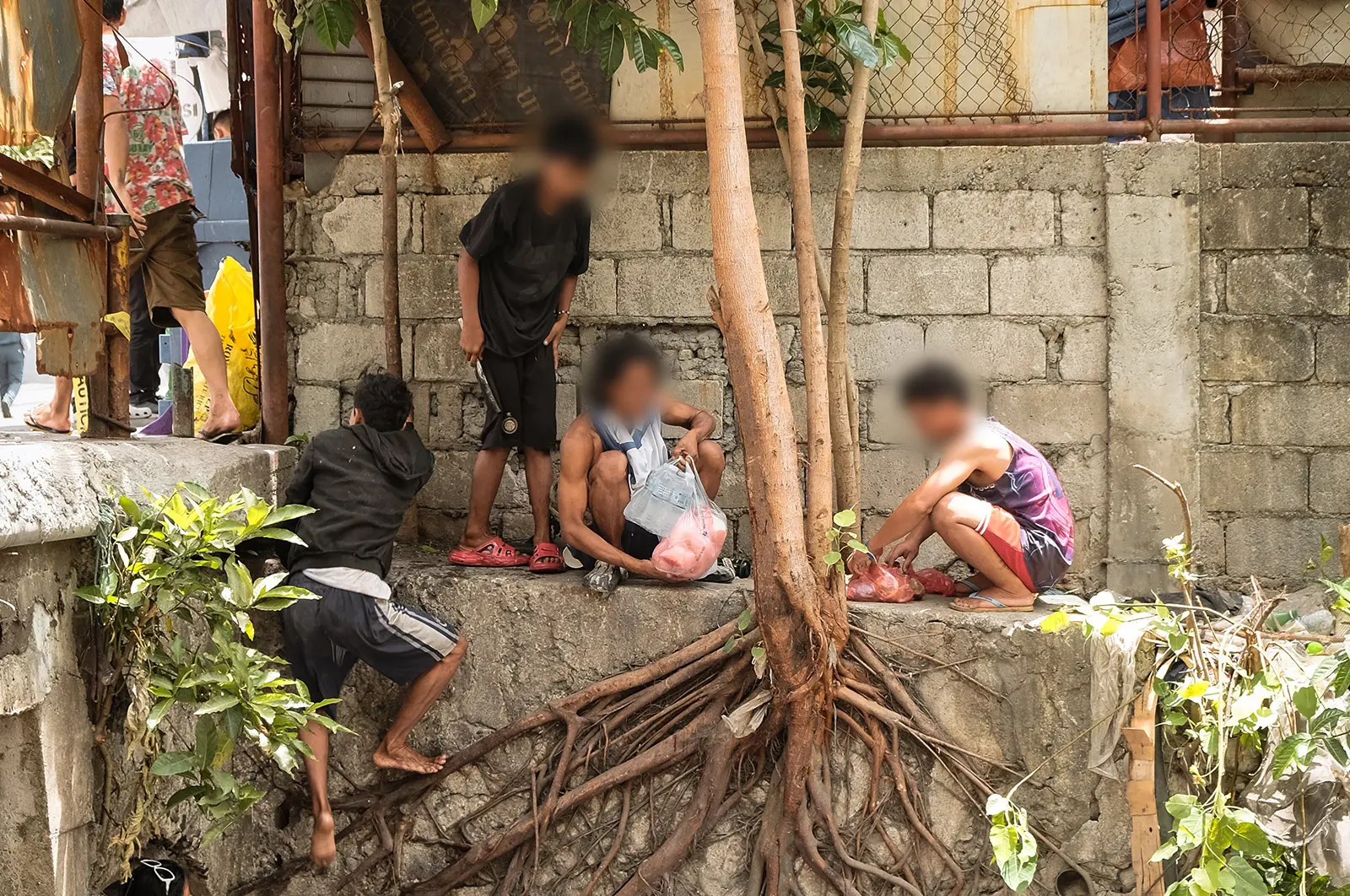 makati mole people creek