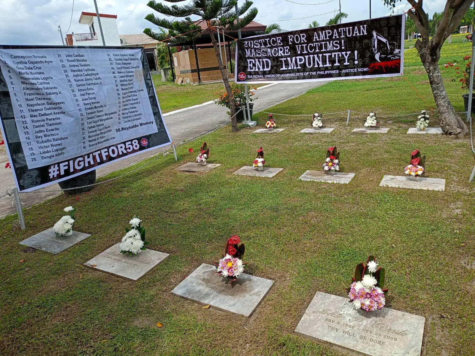 NUJP memorial for ampatuan massacre