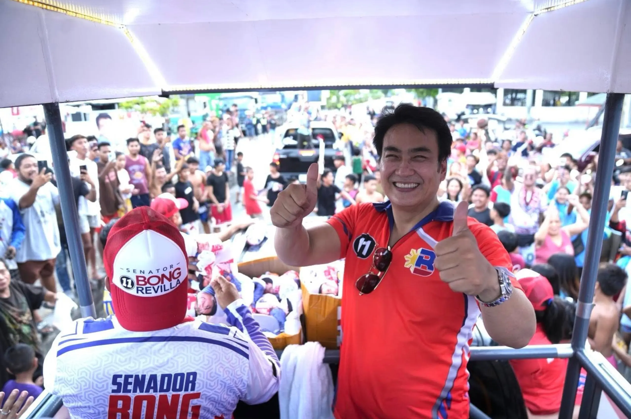 bong revilla campaign tondo 2025