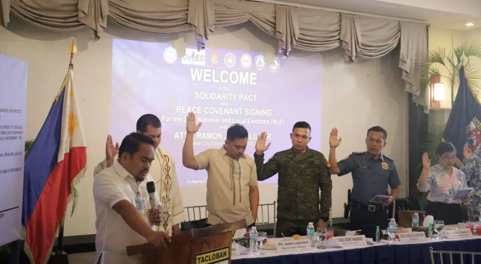 tacloban city peace covenant election 2025