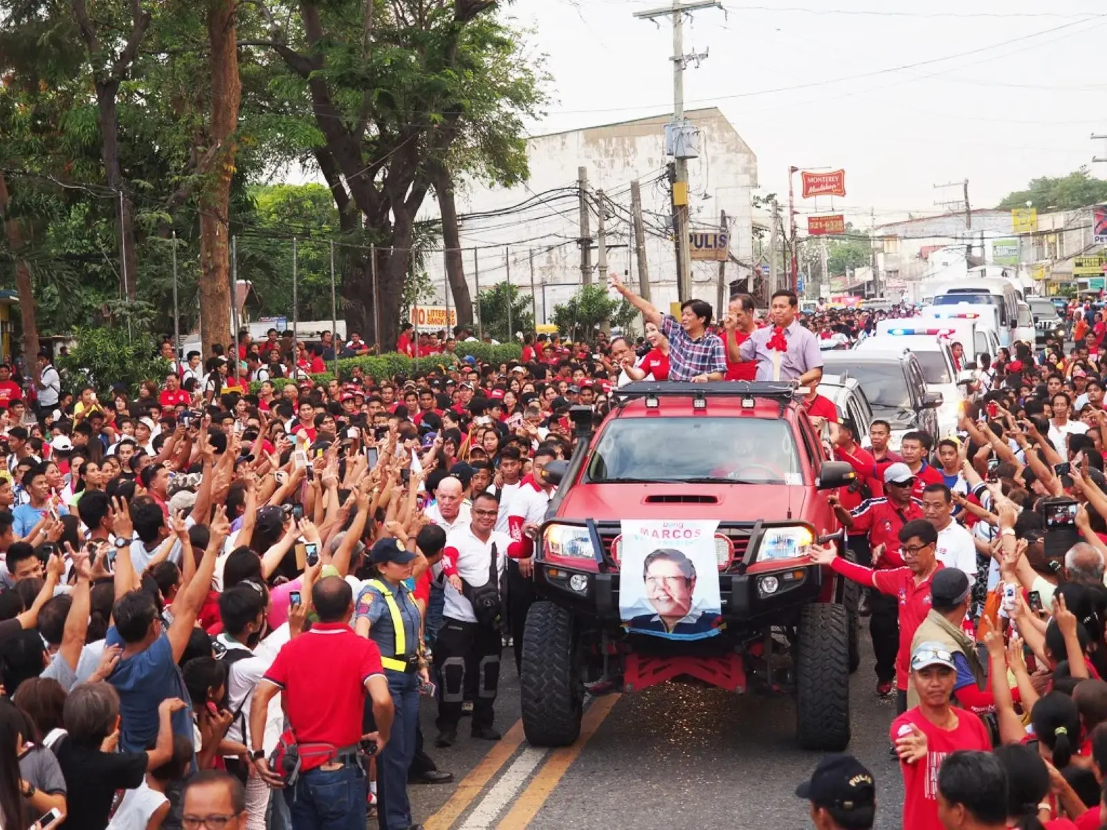 bongbong marcos vice president campaign 2016