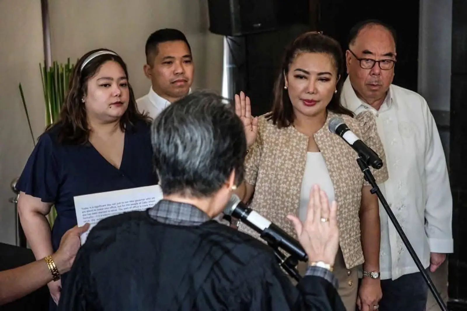 pam baricuatro governor-elect cebu oath