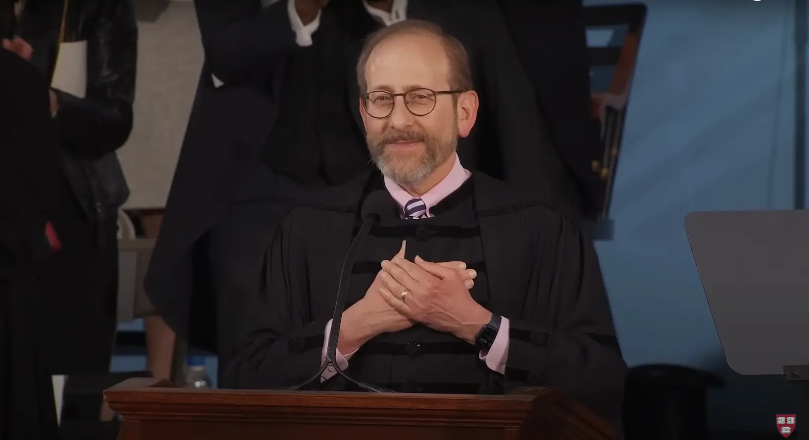 harvard university alan garber commencement graduation 2025
