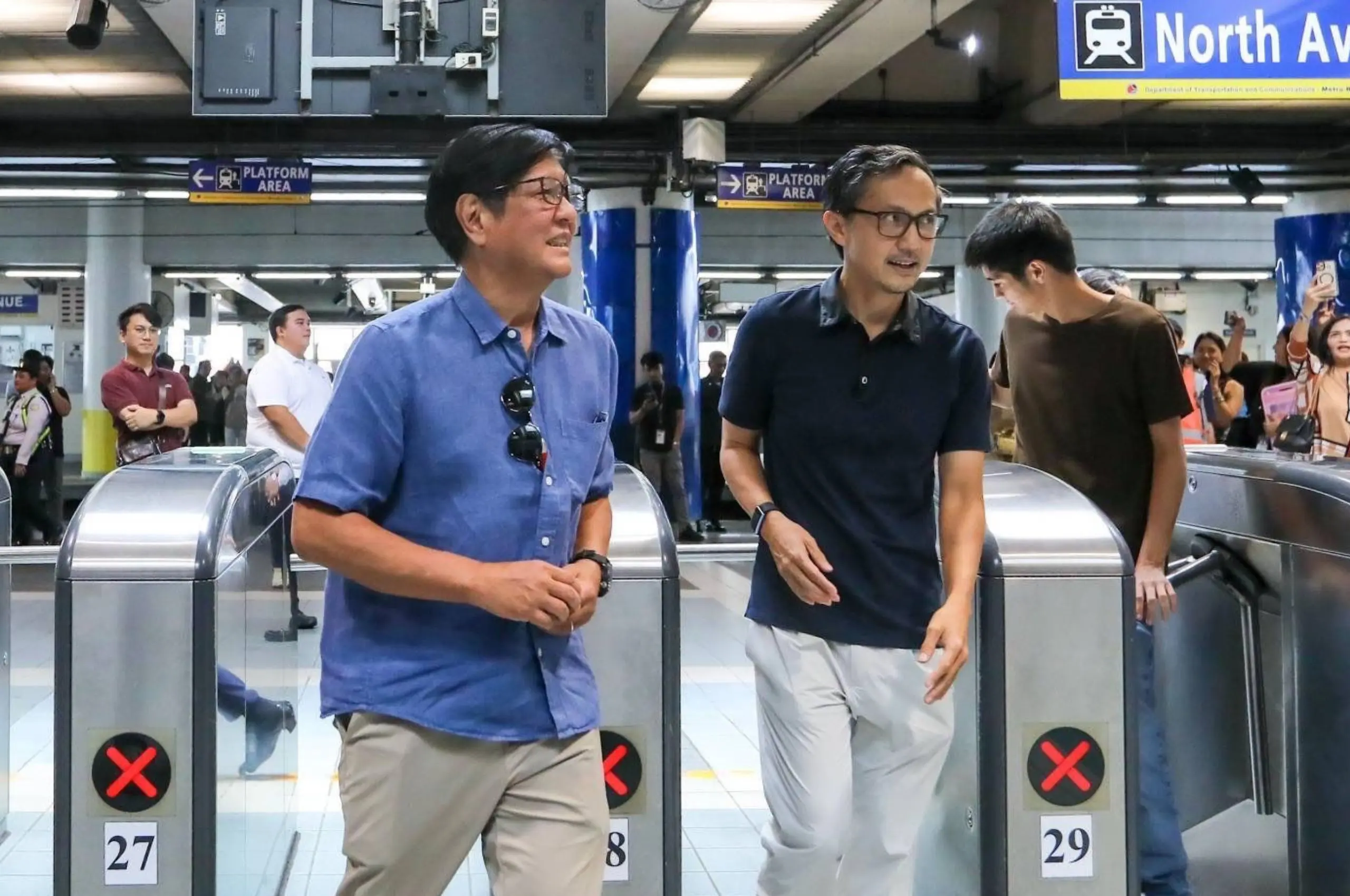 bongbong marcos vince dizon transportation secretary mrt 3