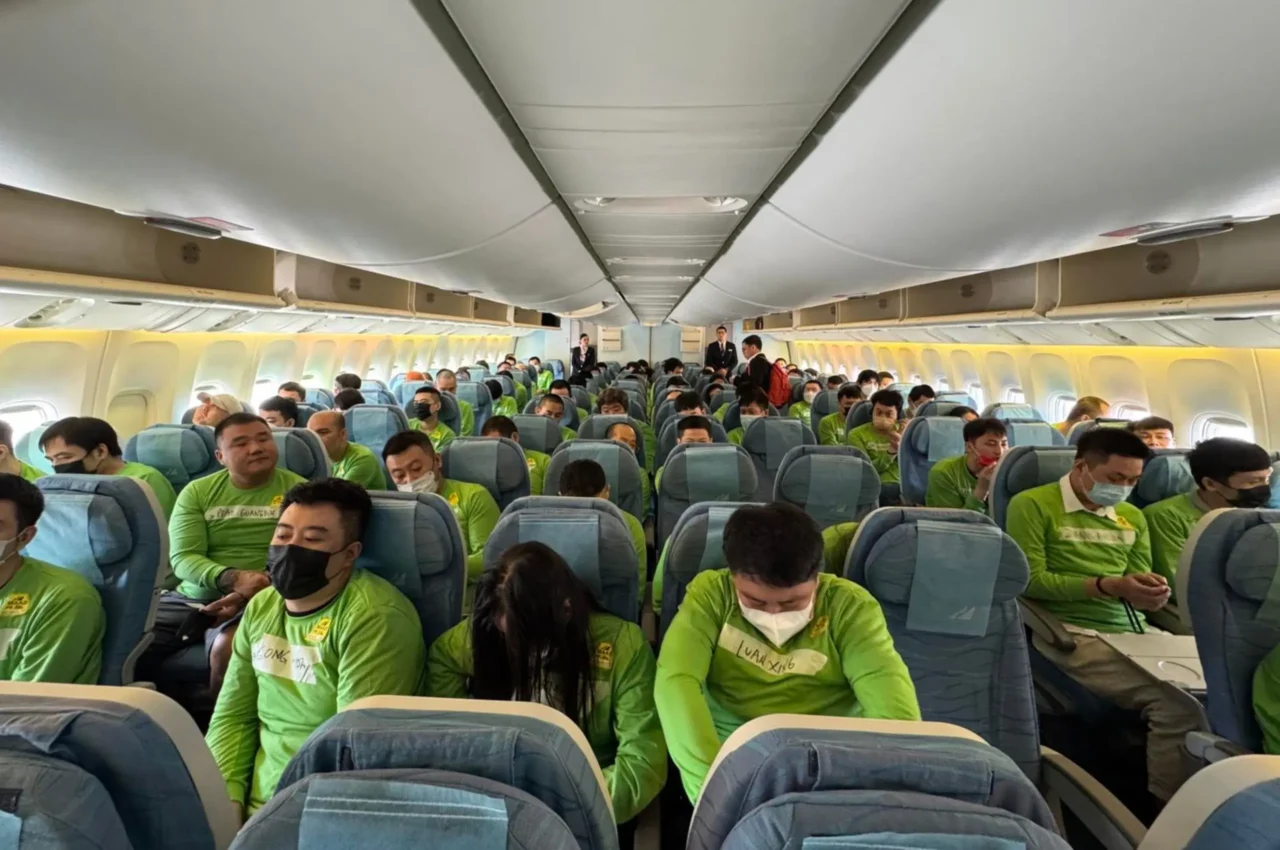 chinese pogo workers deported