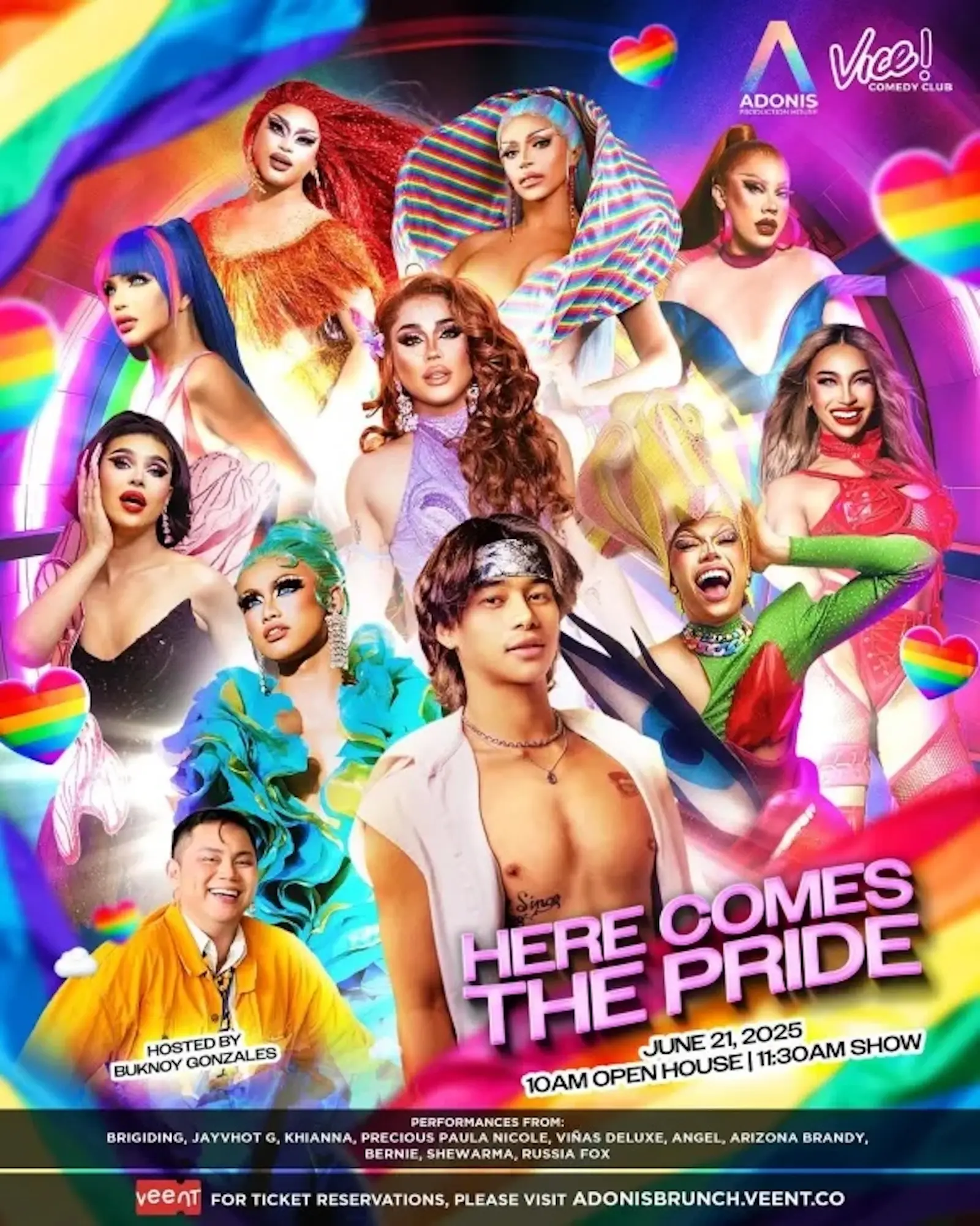 here comes the pride