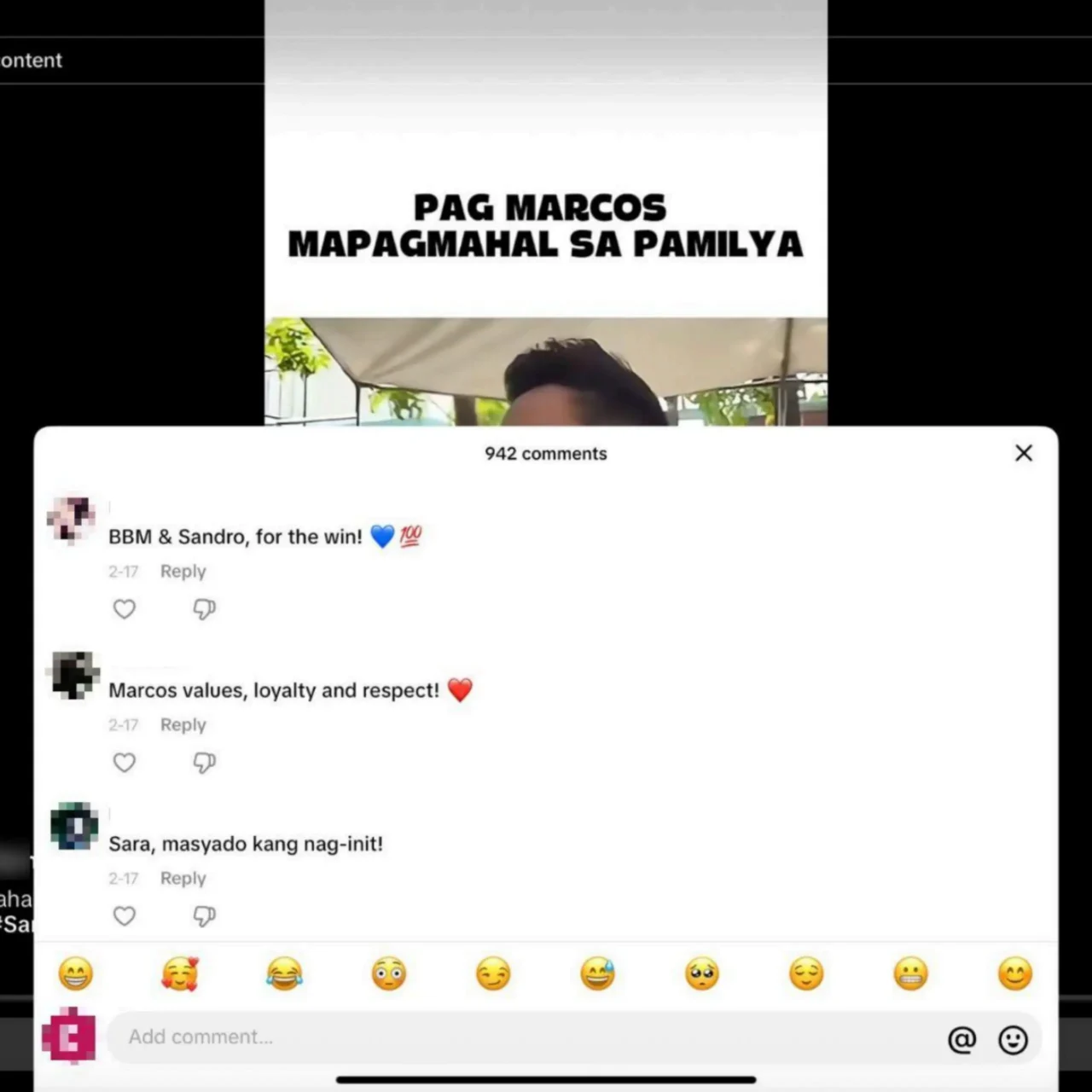 ai generated comments tiktok pro-marcos openai chatgpt