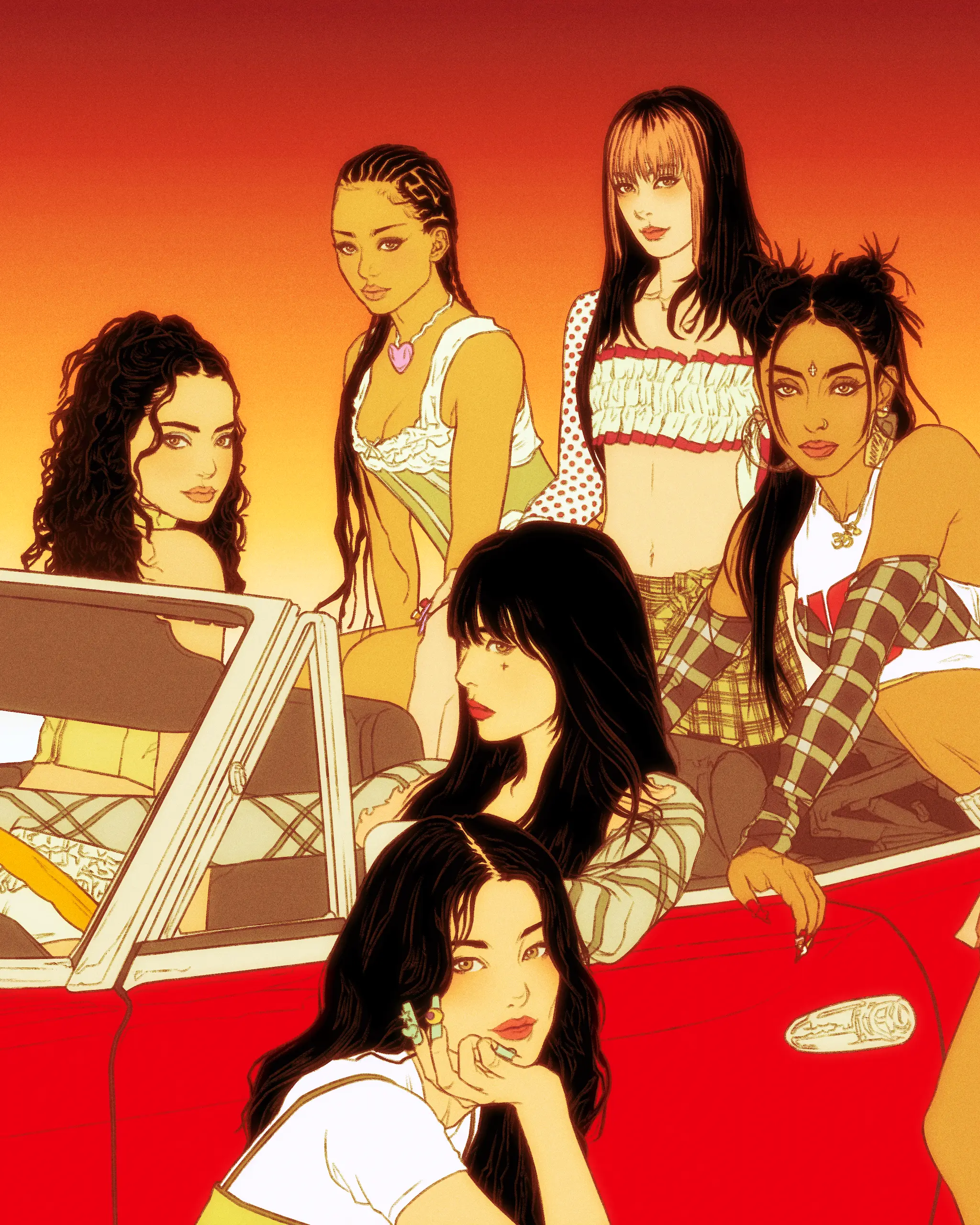 katseye beautiful chaos cars