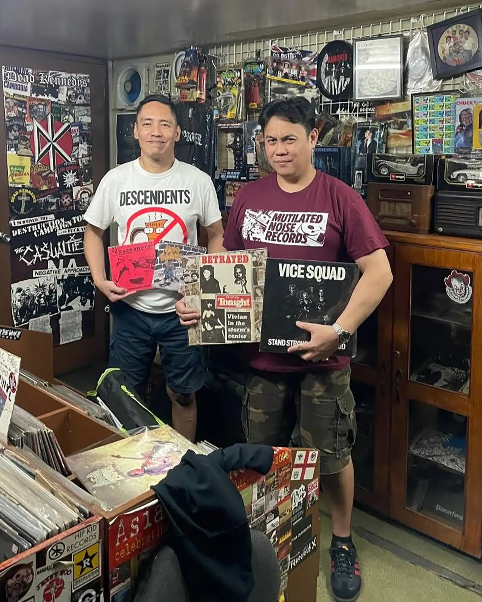 crate diggers at mutilated noise records san antonio makati