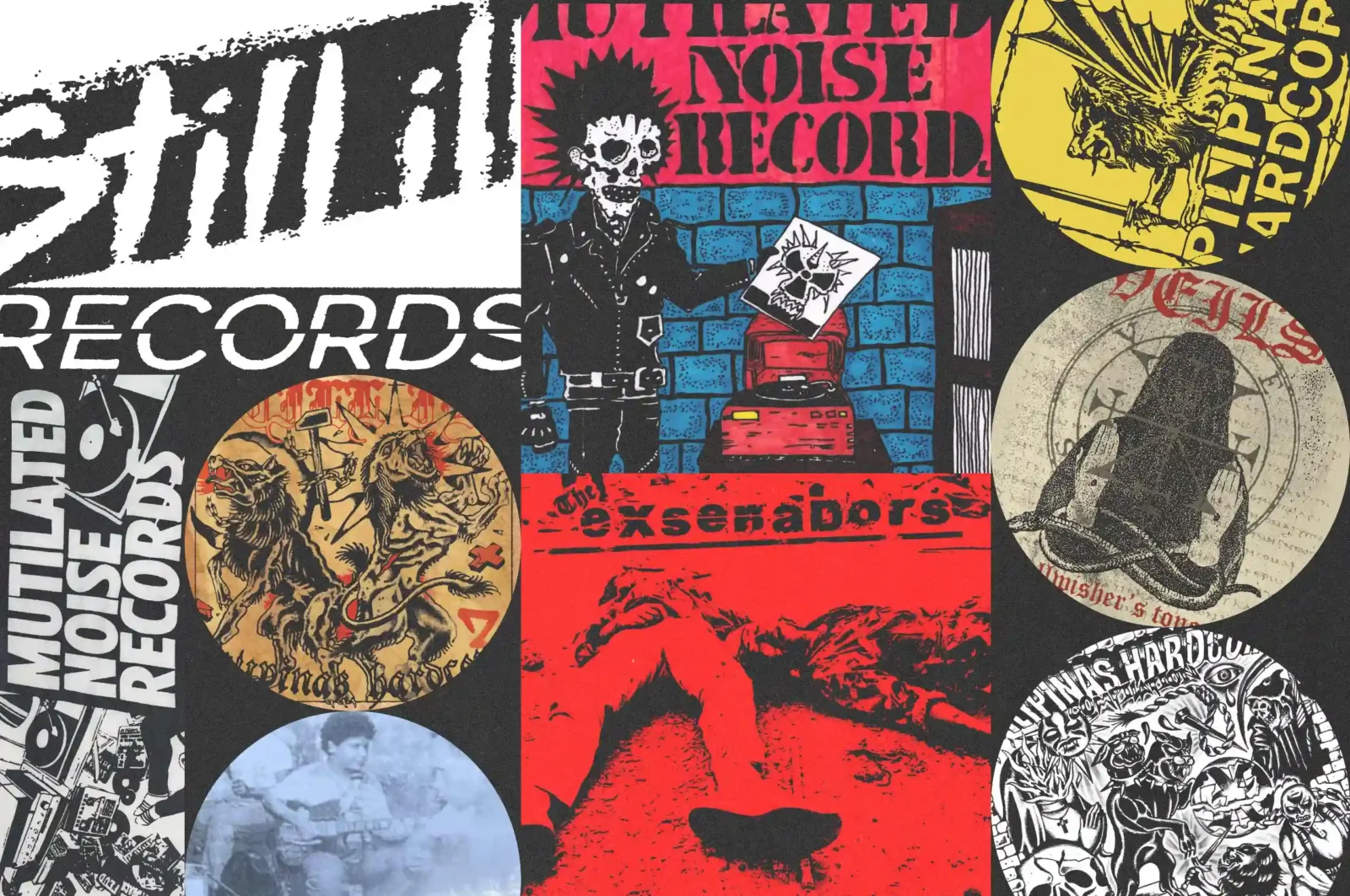 still ill records and mutilated noise records