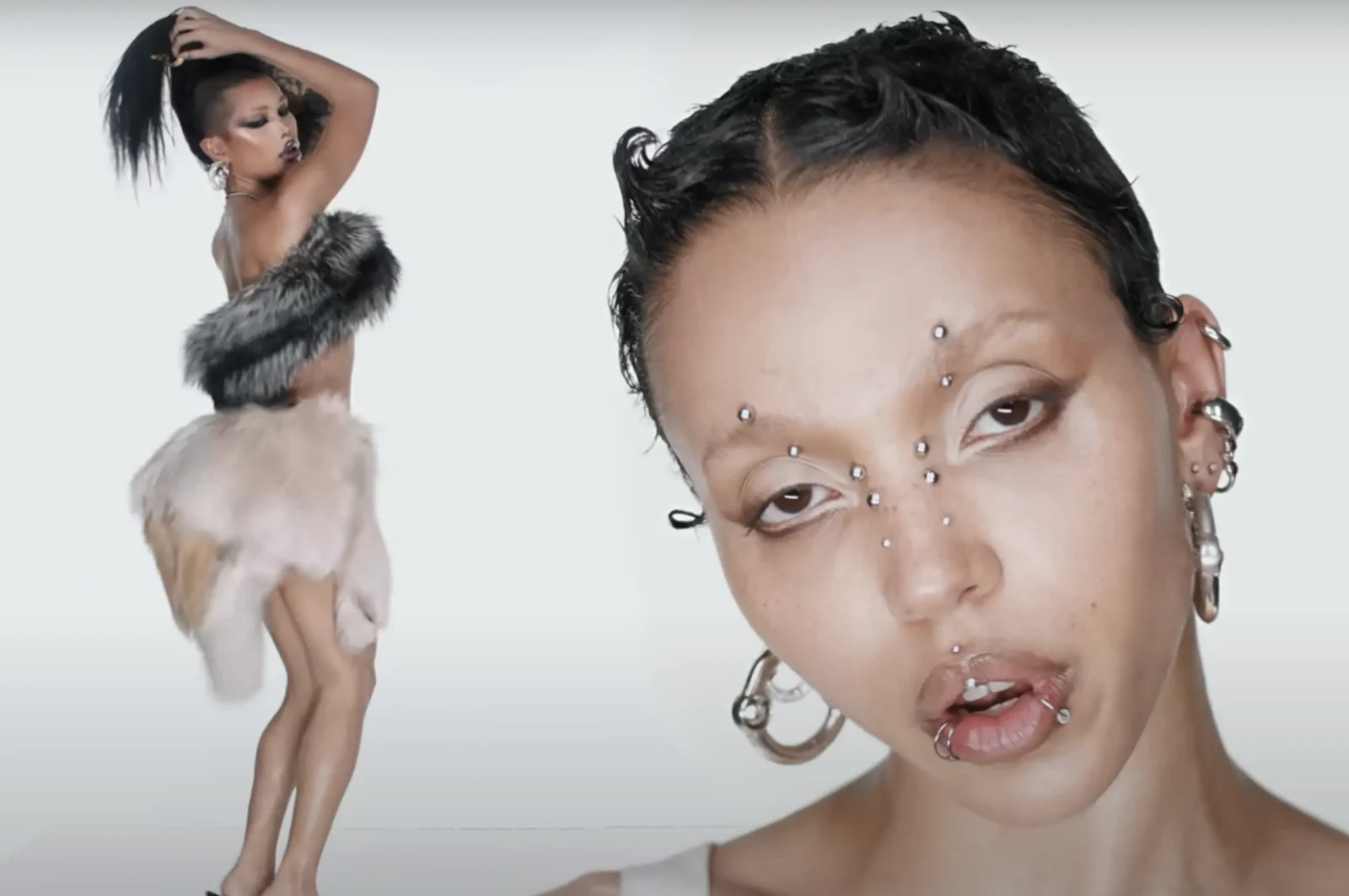 FKA twigs and M1ss Jade So perfectly music video