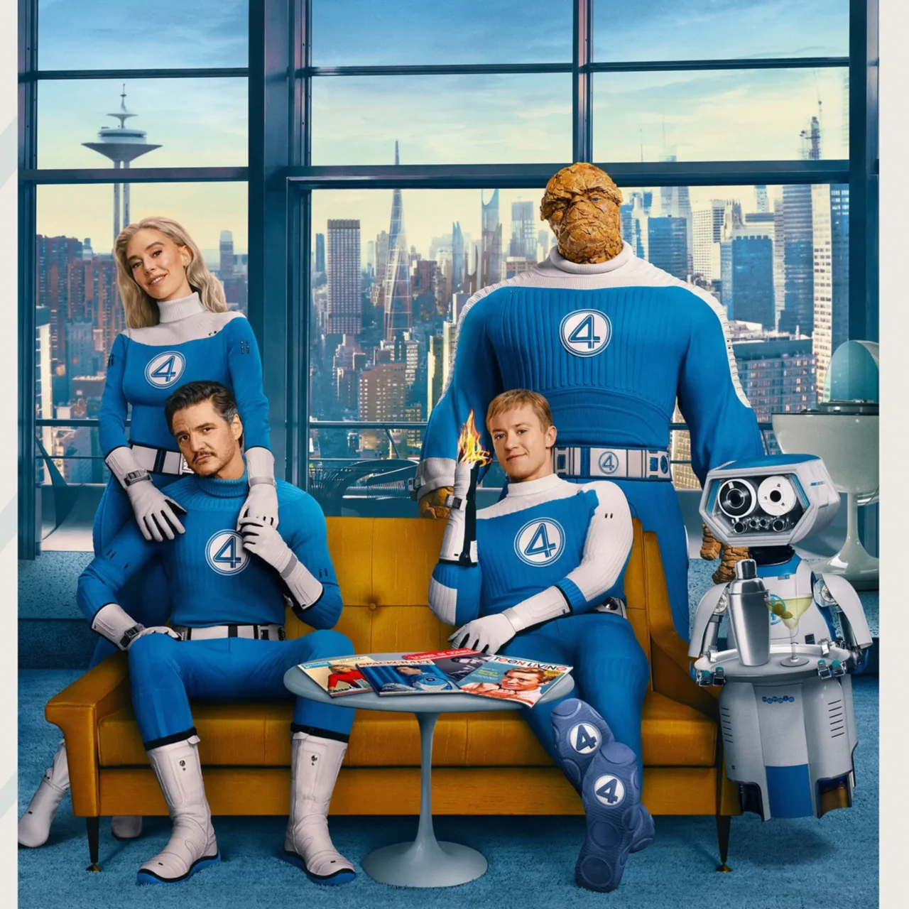 The cast of Fantastic Four, Photo from Marvel Studios