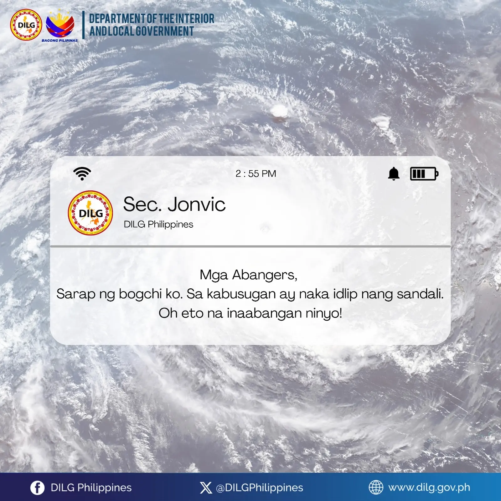 dilg announcement july 22 2025 jonvic remulla facebook