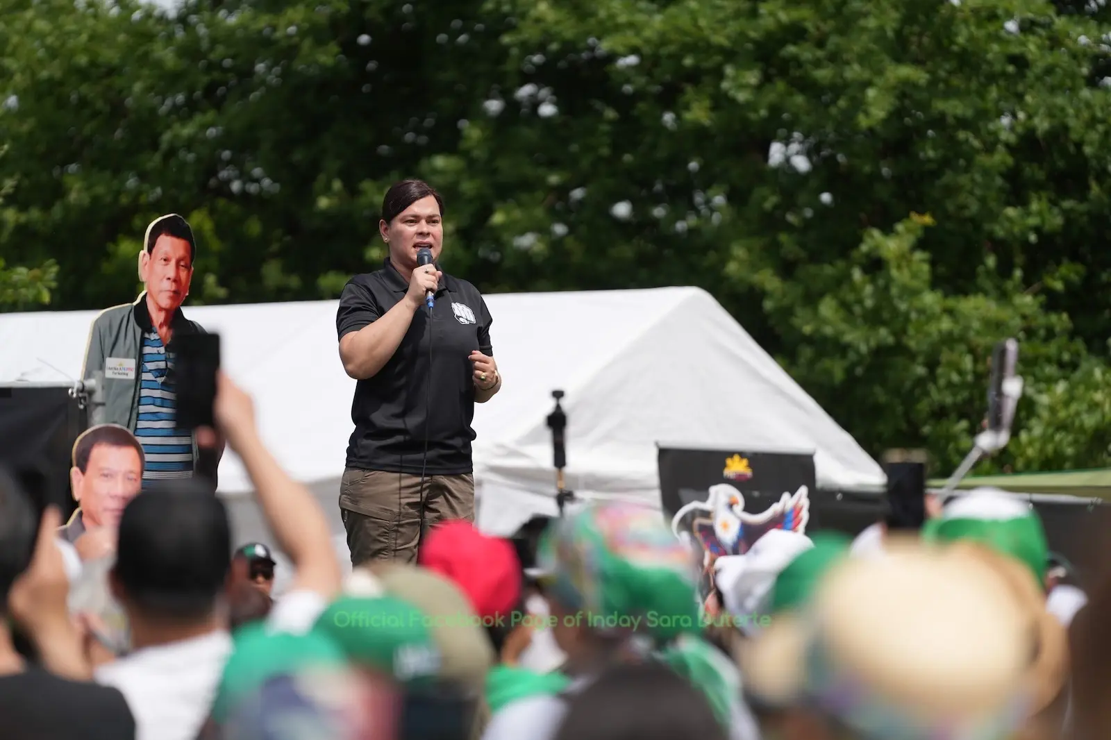 sara duterte rodrigo duterte hague rally may 31