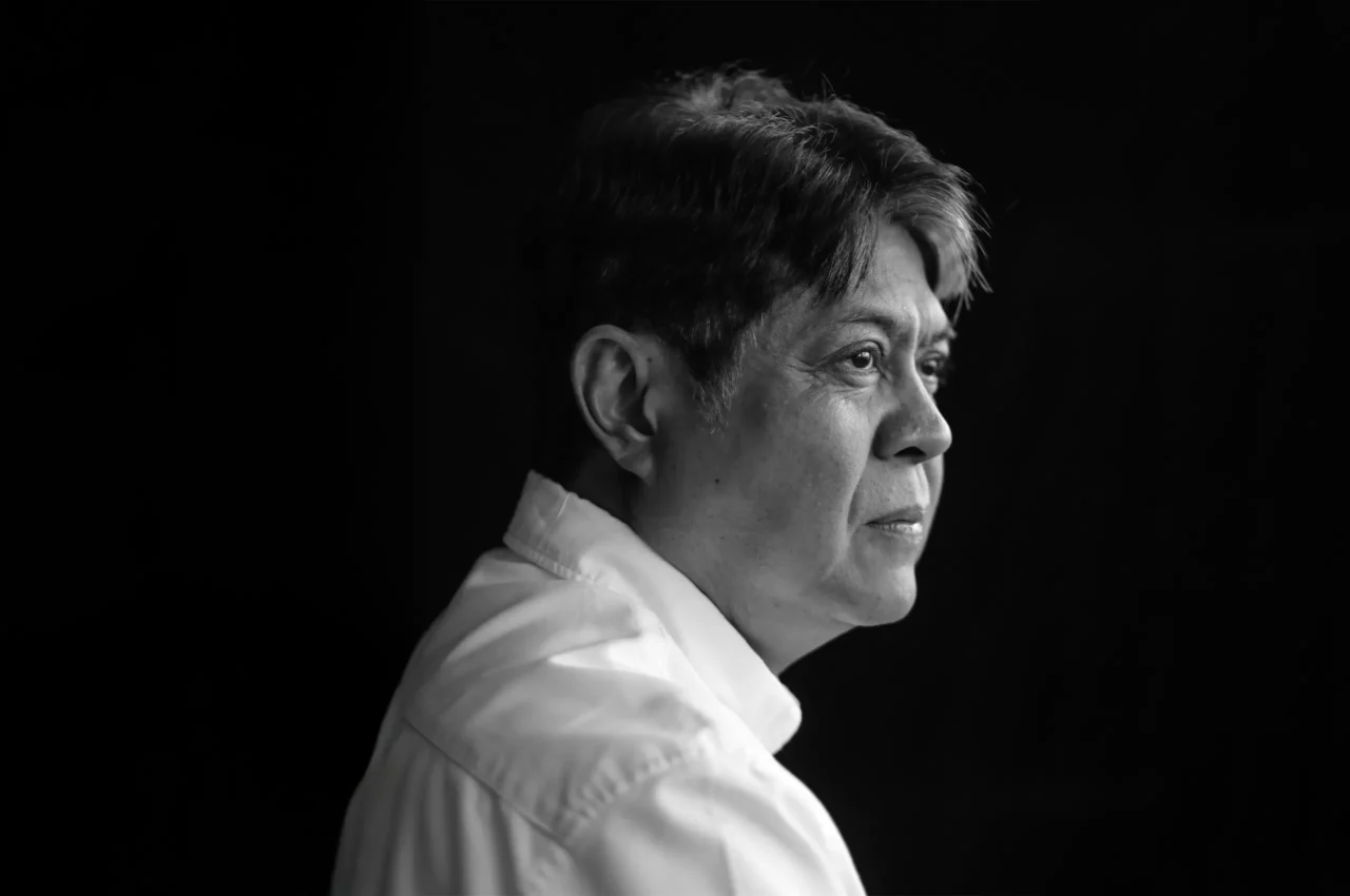 senator kiko pangilinan portrait photo black and white