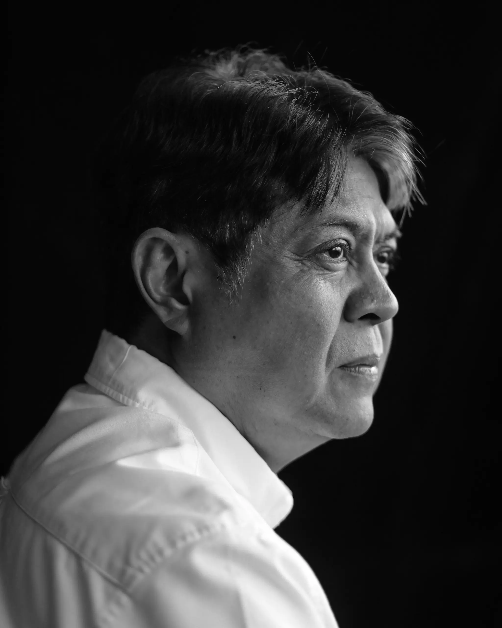 senator kiko pangilinan portrait photo black and white
