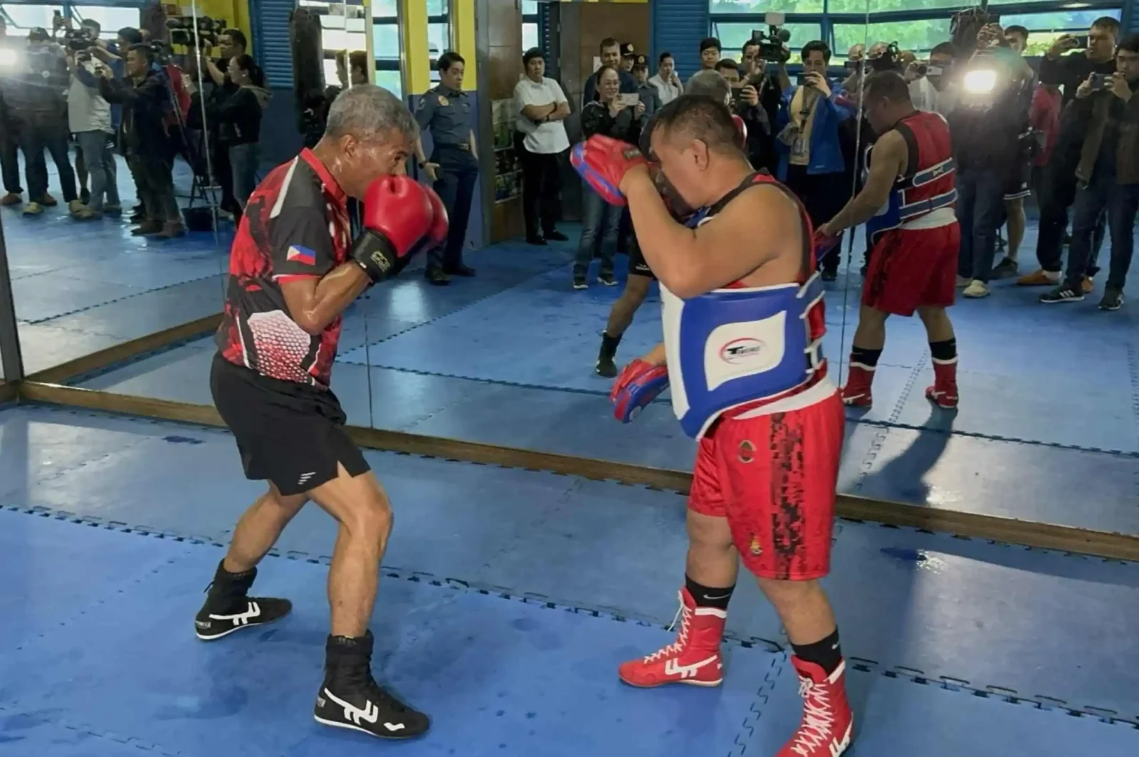 pnp chief torre training at camp crame