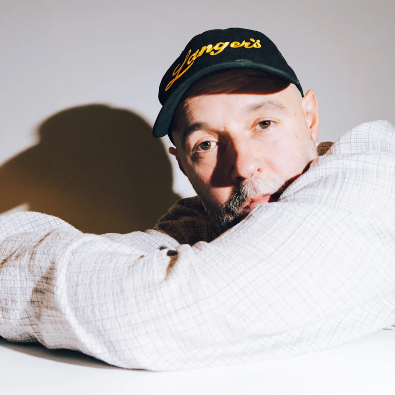 dj jack glass of bag raiders portait photo