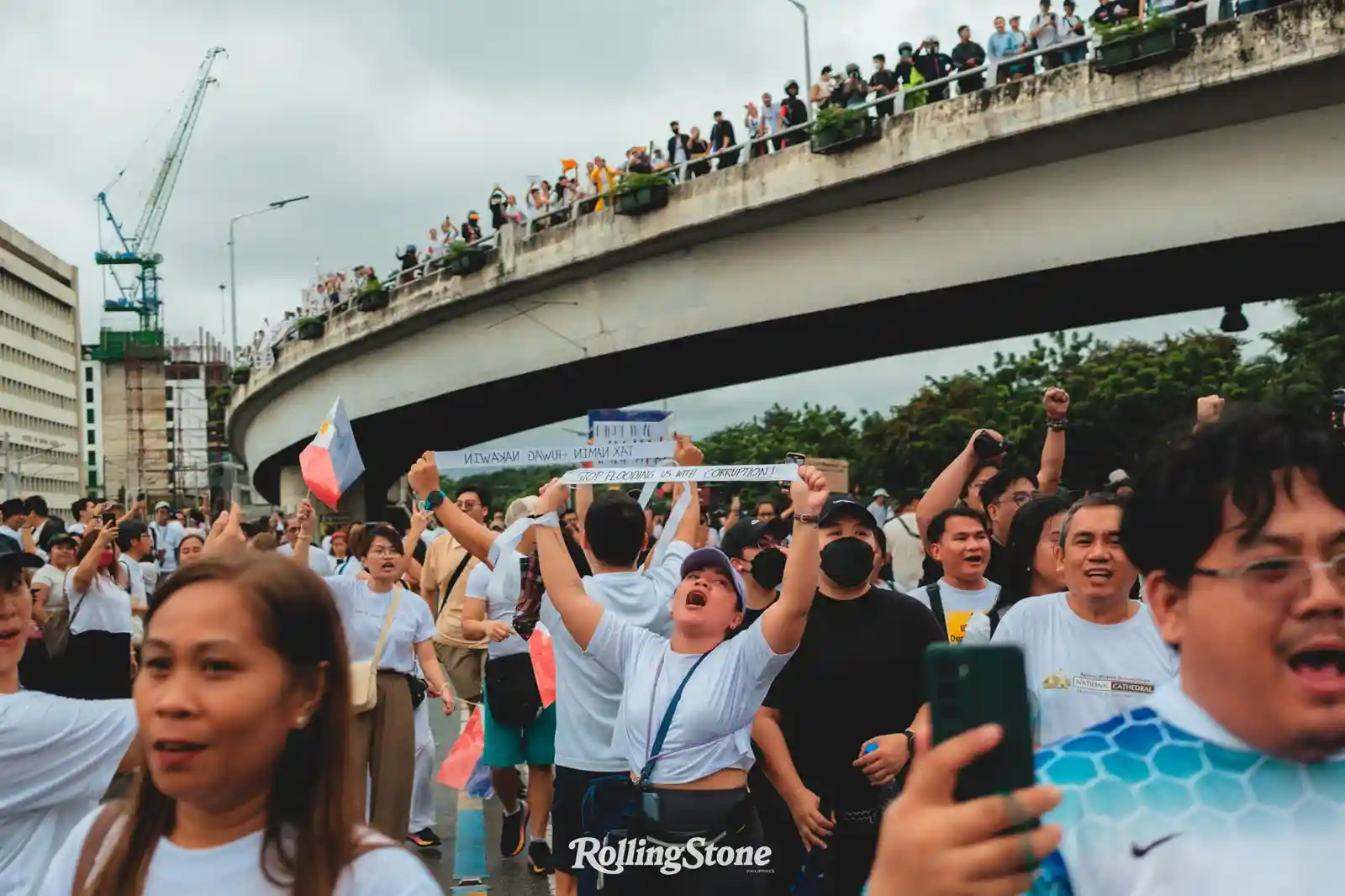 protesters at trillion peso march edsa rally