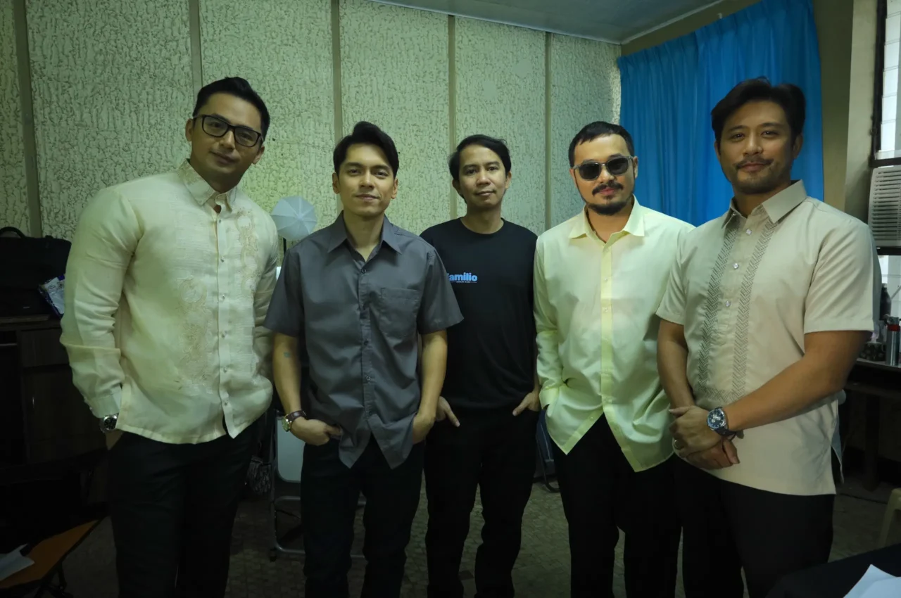 Enzo Pineda, Carlo Aquino, Kip Oebanda, Kean Cipriano, Rocco Nacino
