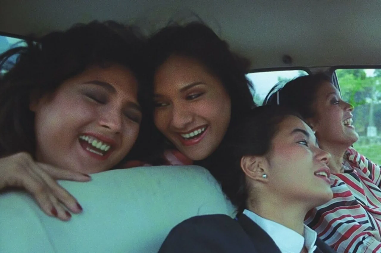 Gina Alajar, Lorna Tolentino, Anna Marin, and Sandy Andolong