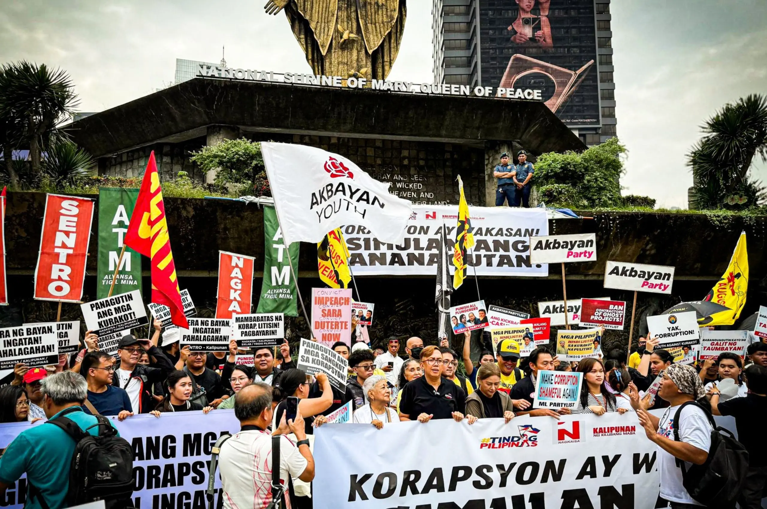 edsa rally flood control akbayan