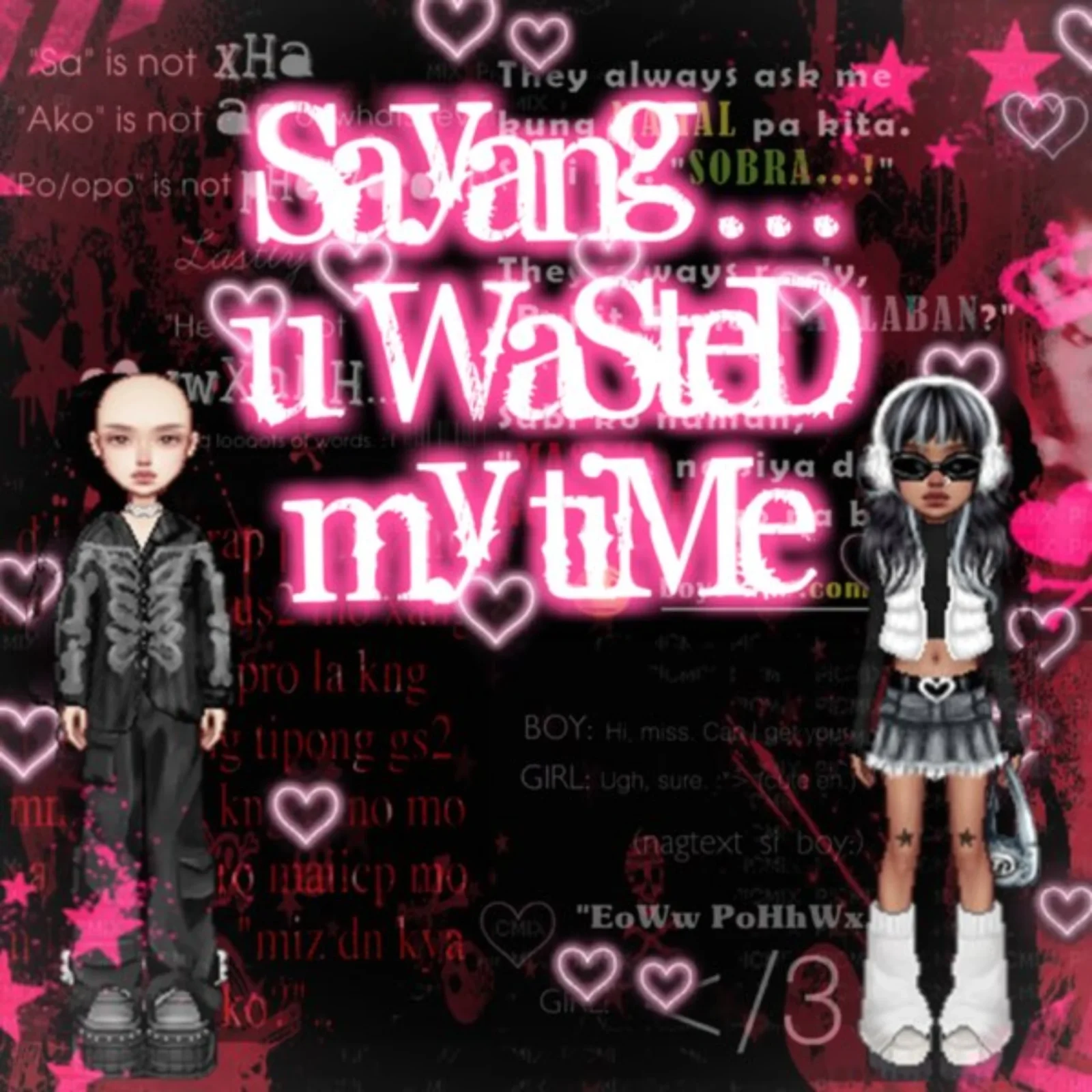 Nouvul BABY FREEZE, Sayang You Wasted My Time