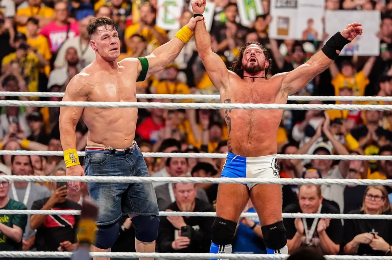 WWE TNA John Cena AJ Styles