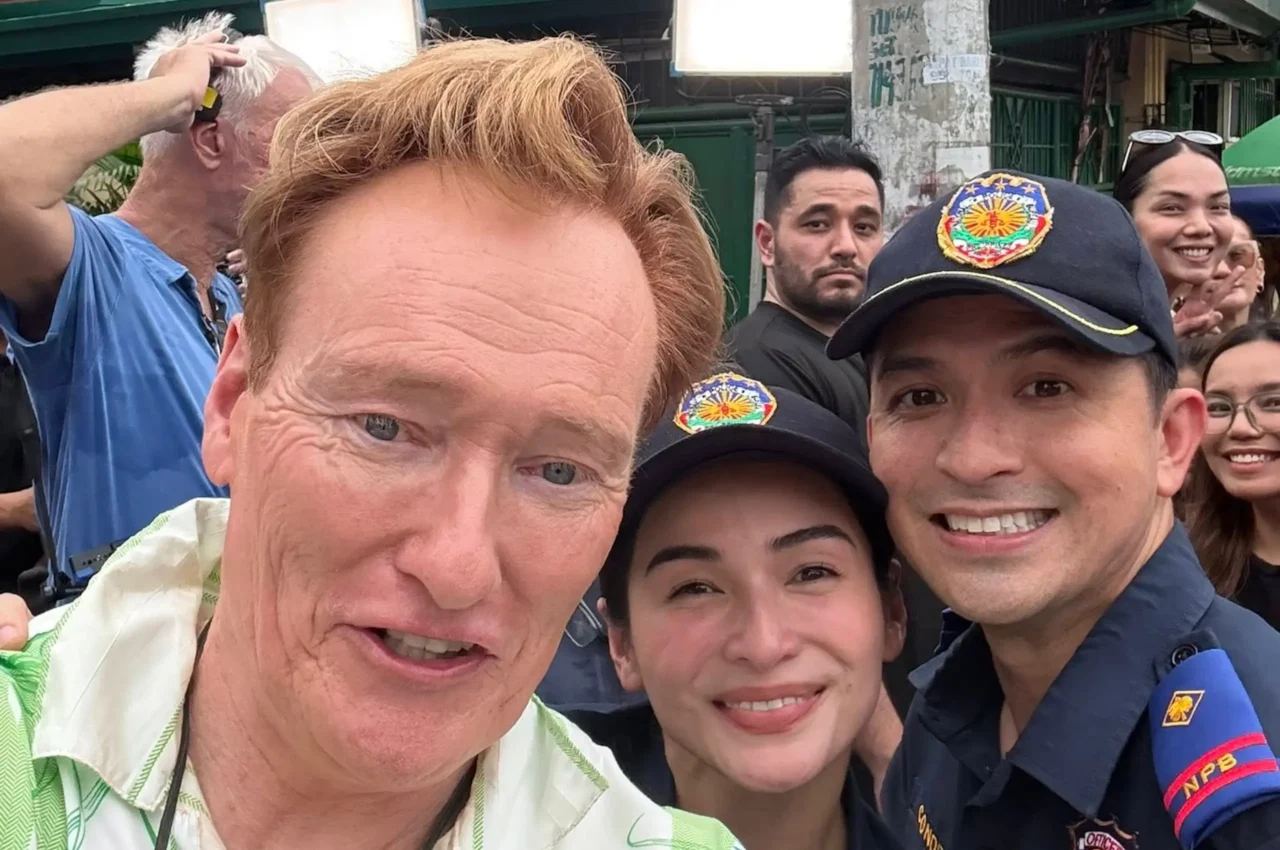 conan o'brien, jennylyn mercado, dennis trillo